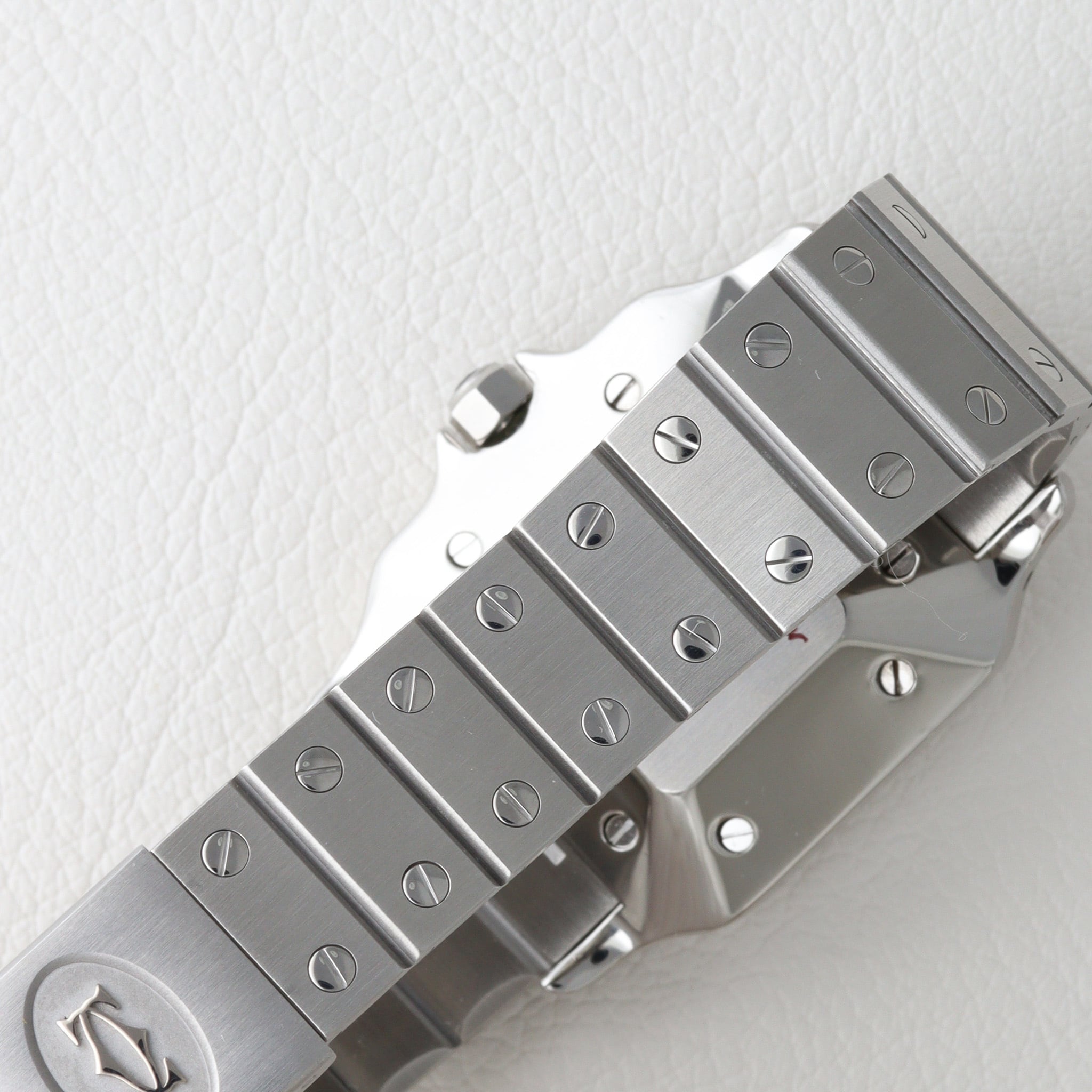カルティエ サントスガルべ LM SS 自動巻き ref.2960 カレ