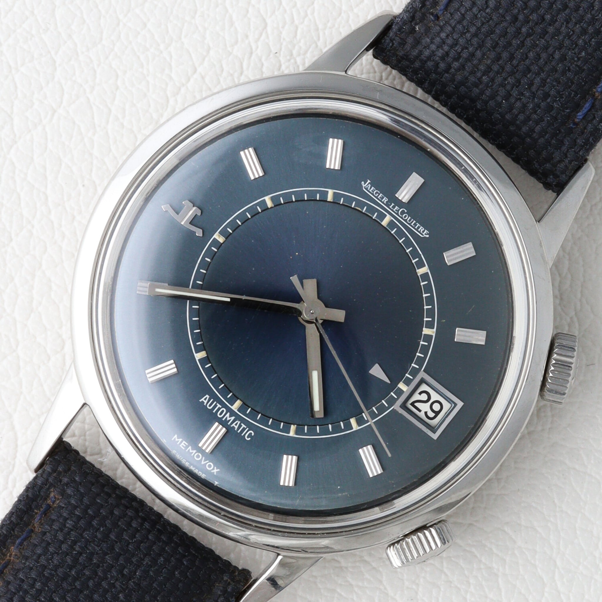 ジャガールクルト メモボックス ブルーダイヤル Ref.875.42