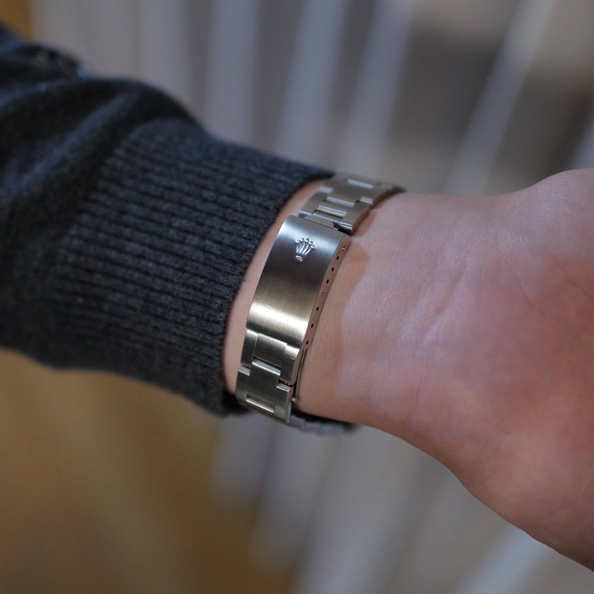 ロレックス エアキング Ref.14000 サーモンピンクダイアル サンバースト ROLEX Air-King