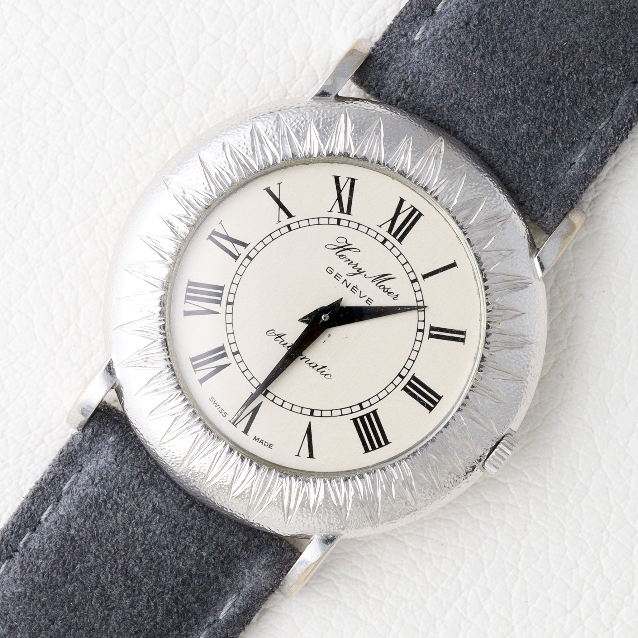 H.モーザー ラウンド WG AT cal.71 フレデリックピゲ 1970年代