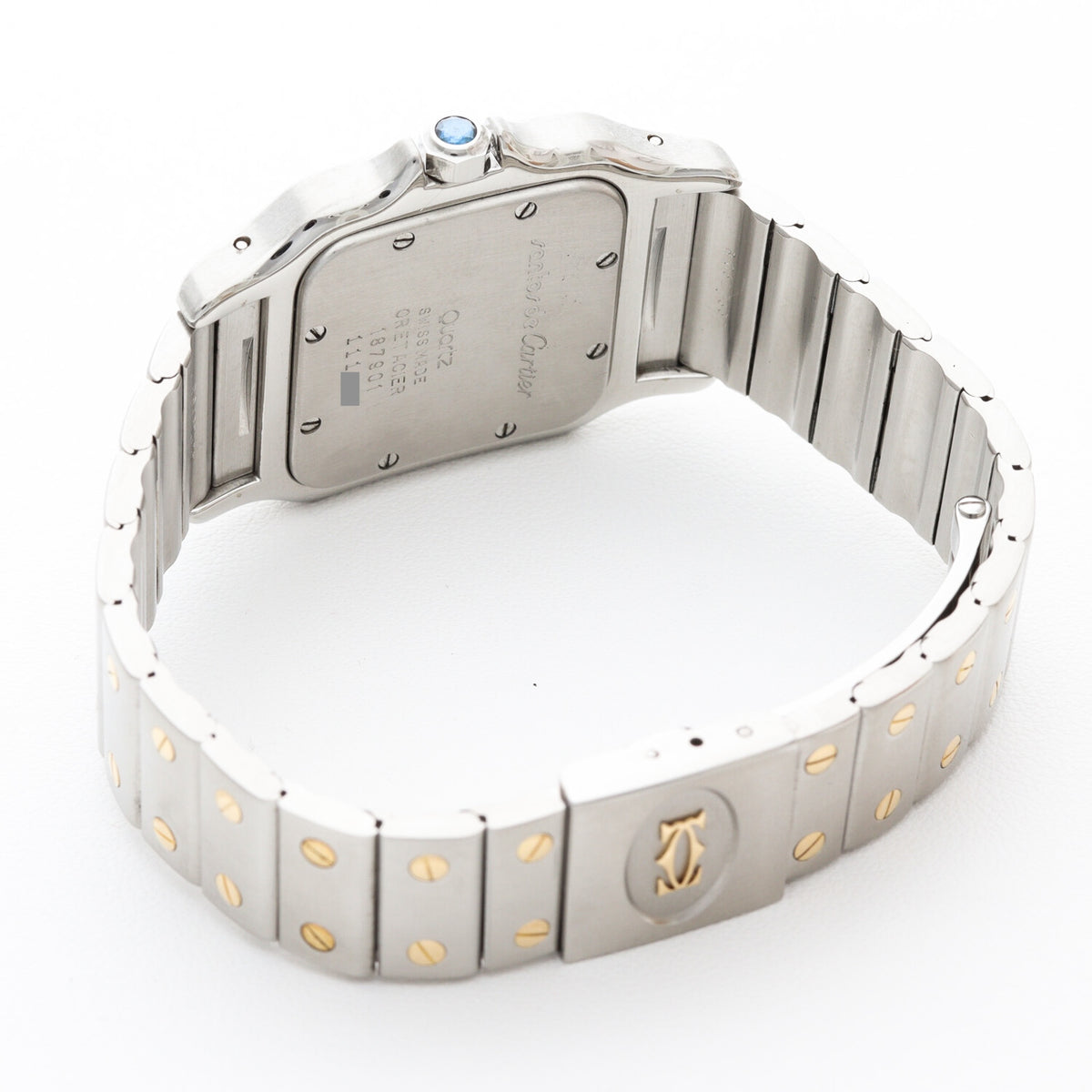 Cartier Santos Galbée LM Two-Tone Quartz
