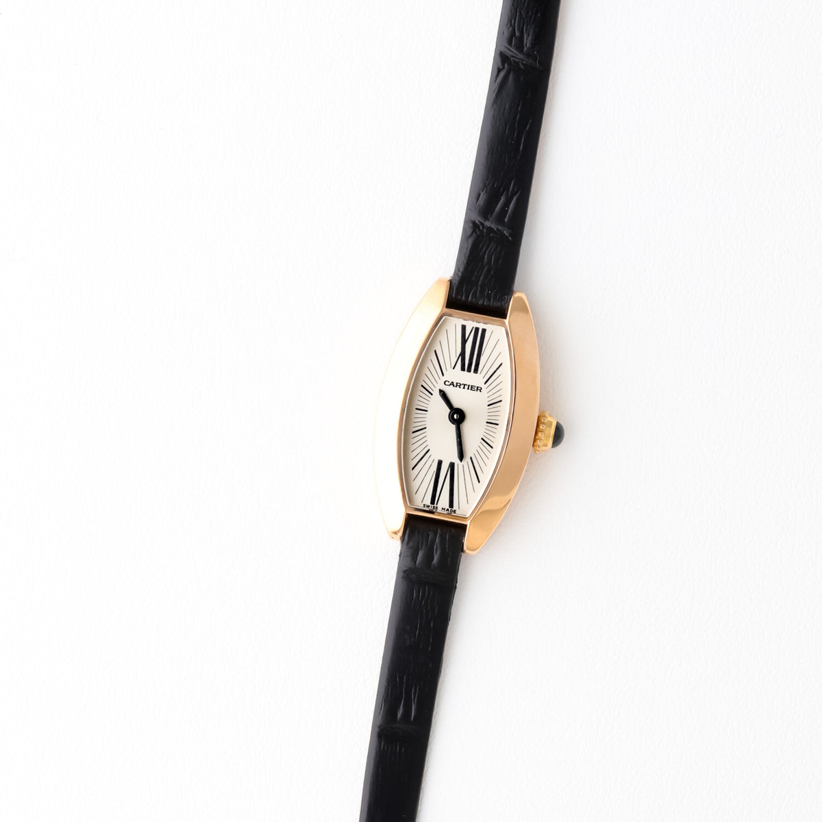 Cartier Lanières 18K Rose Gold Leather Watch
