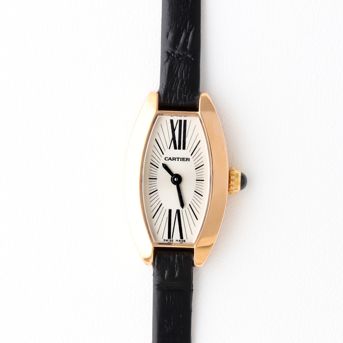 Cartier Lanières 18K Rose Gold Leather Watch