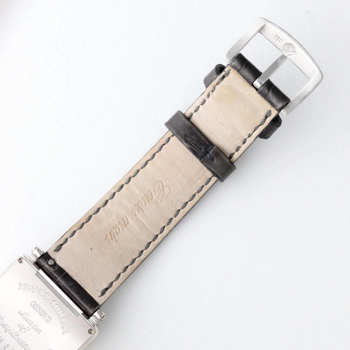 Franck Muller Master Square White Gold with Factory-Set Diamonds