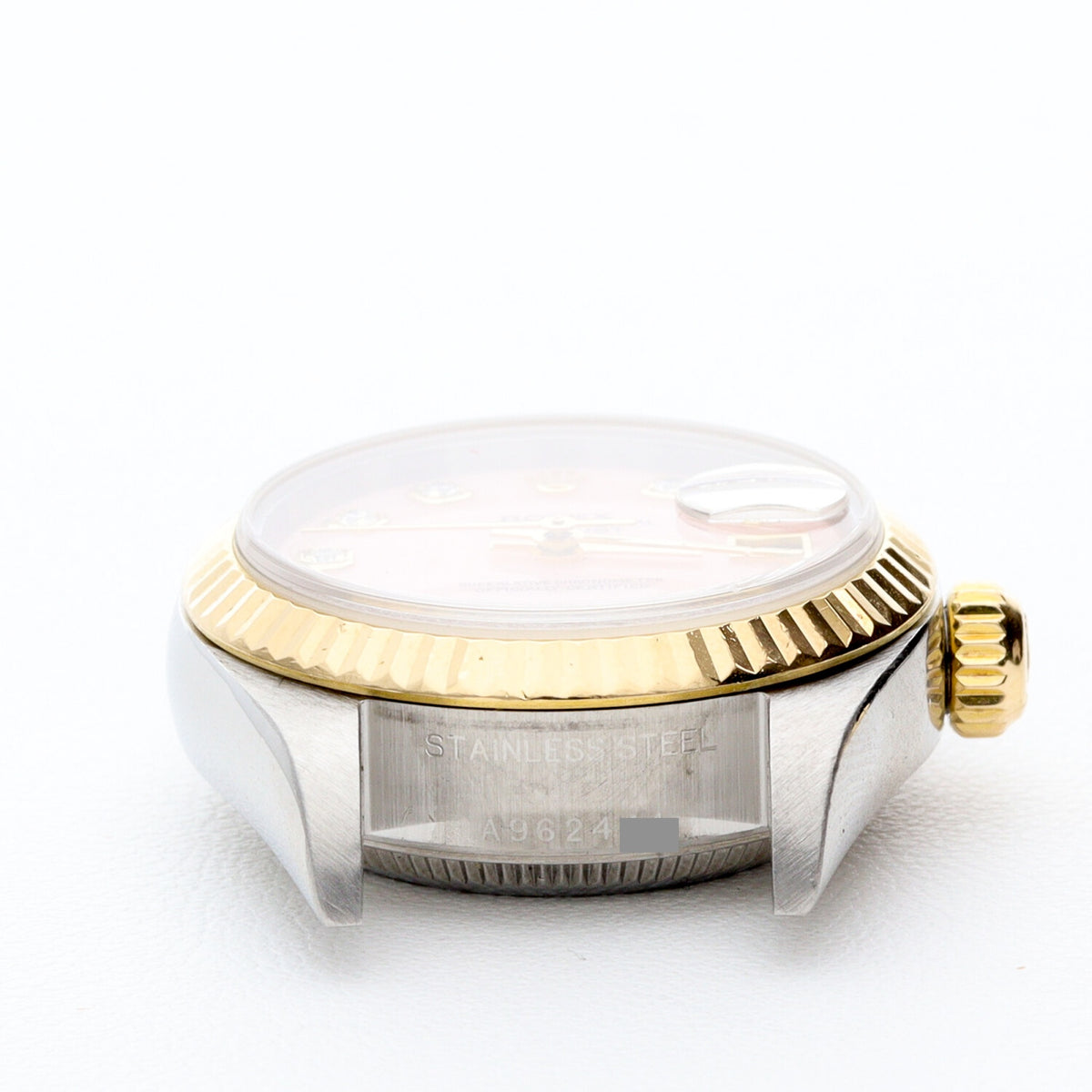 勞力士 Datejust 粉紅蛋白石錶盤間金款