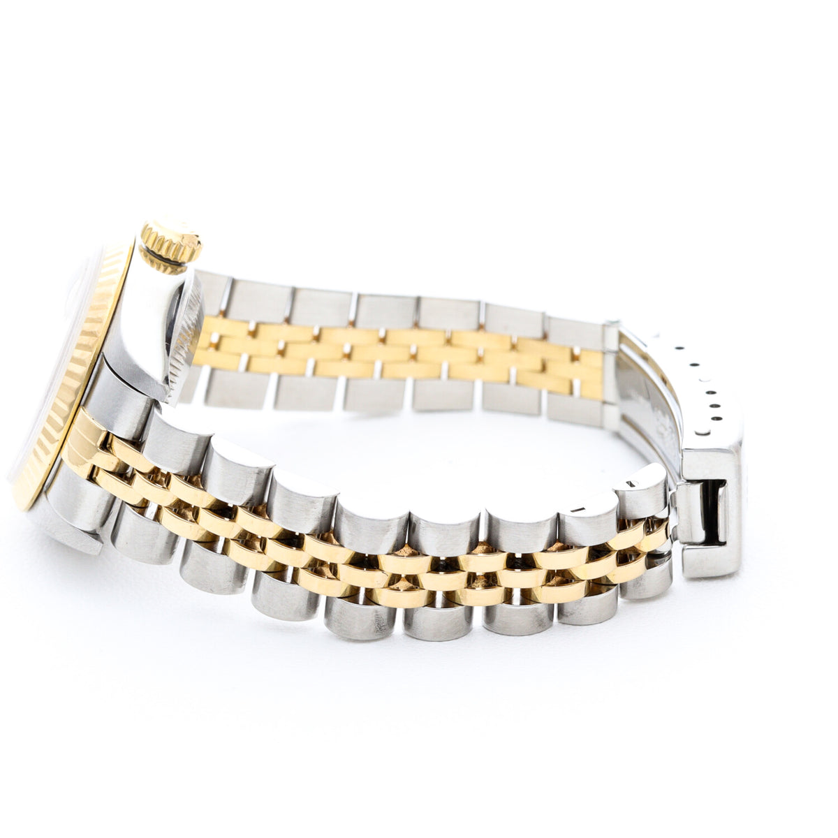 勞力士 Datejust 粉紅蛋白石錶盤間金款