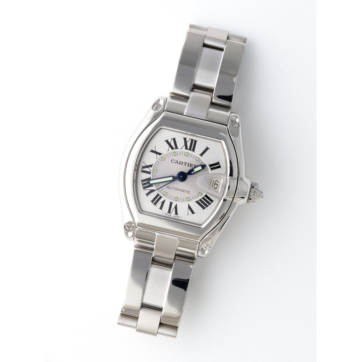 Cartier Roadster LM Automatic Stainless Steel