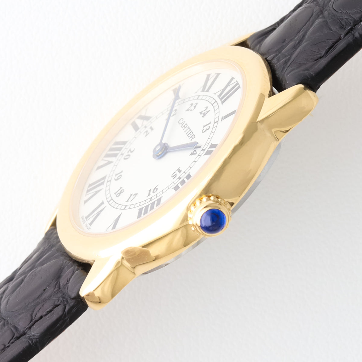 カルティエ ロンドソロ SM ゴールド レザー