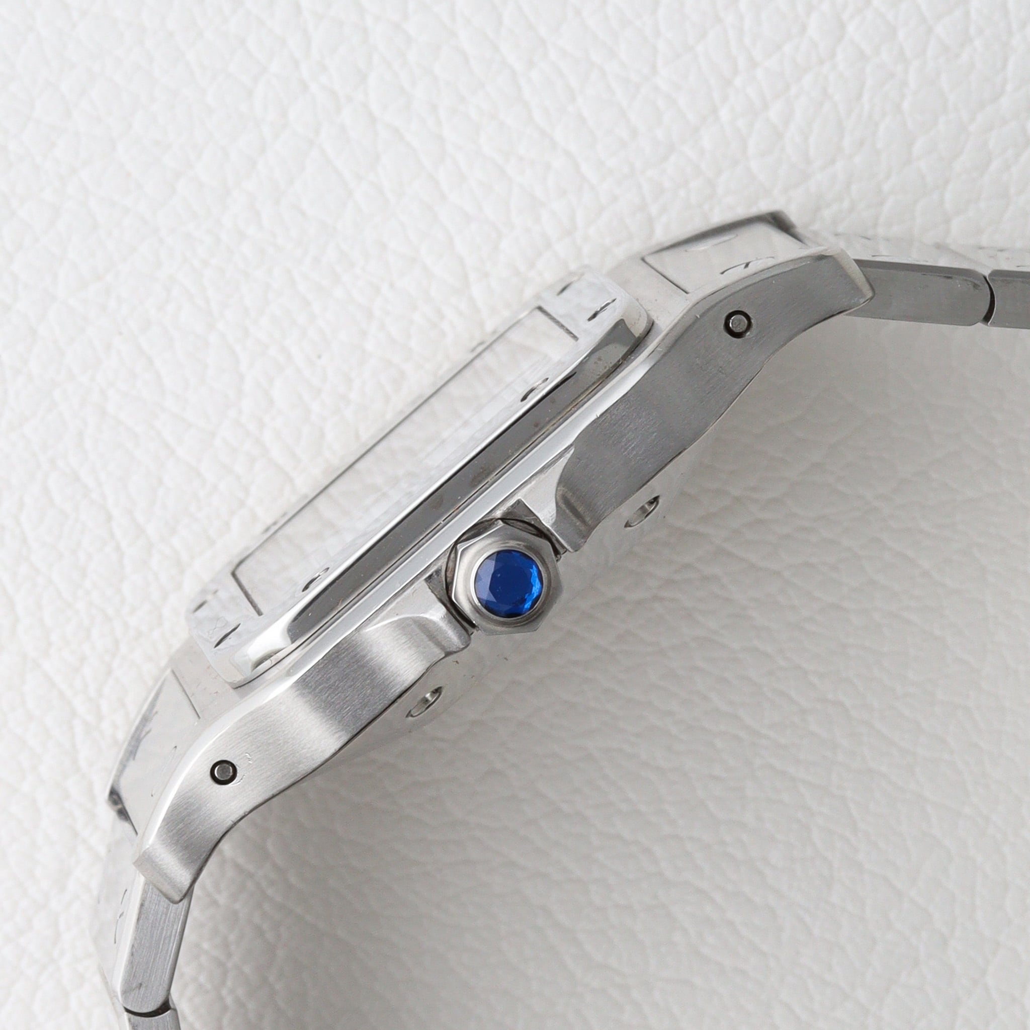 カルティエ サントスガルべ LM SS 自動巻き ref.2960 カレ