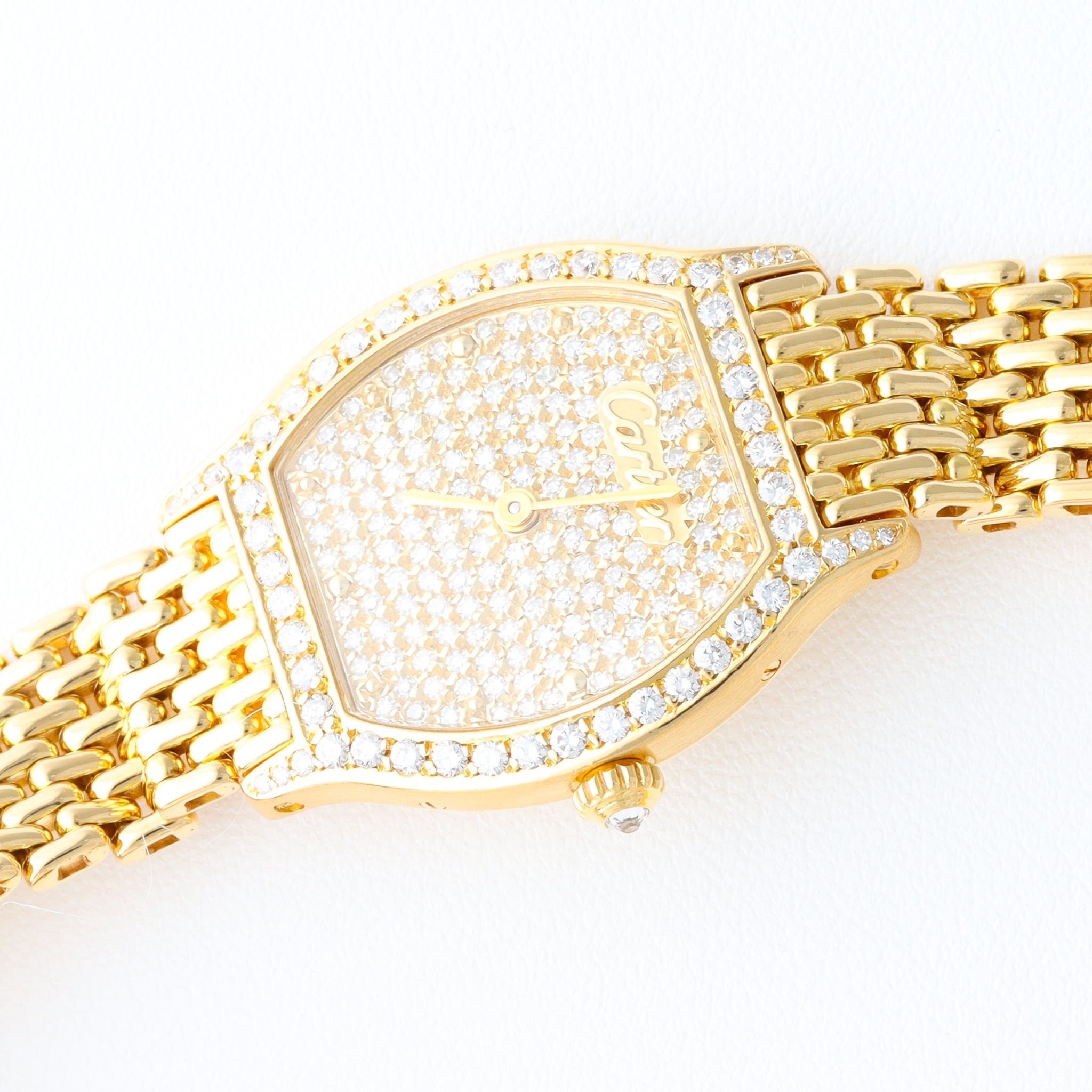 Tortue / SM / yellow gold / Diamonds dial&case / トーチュ