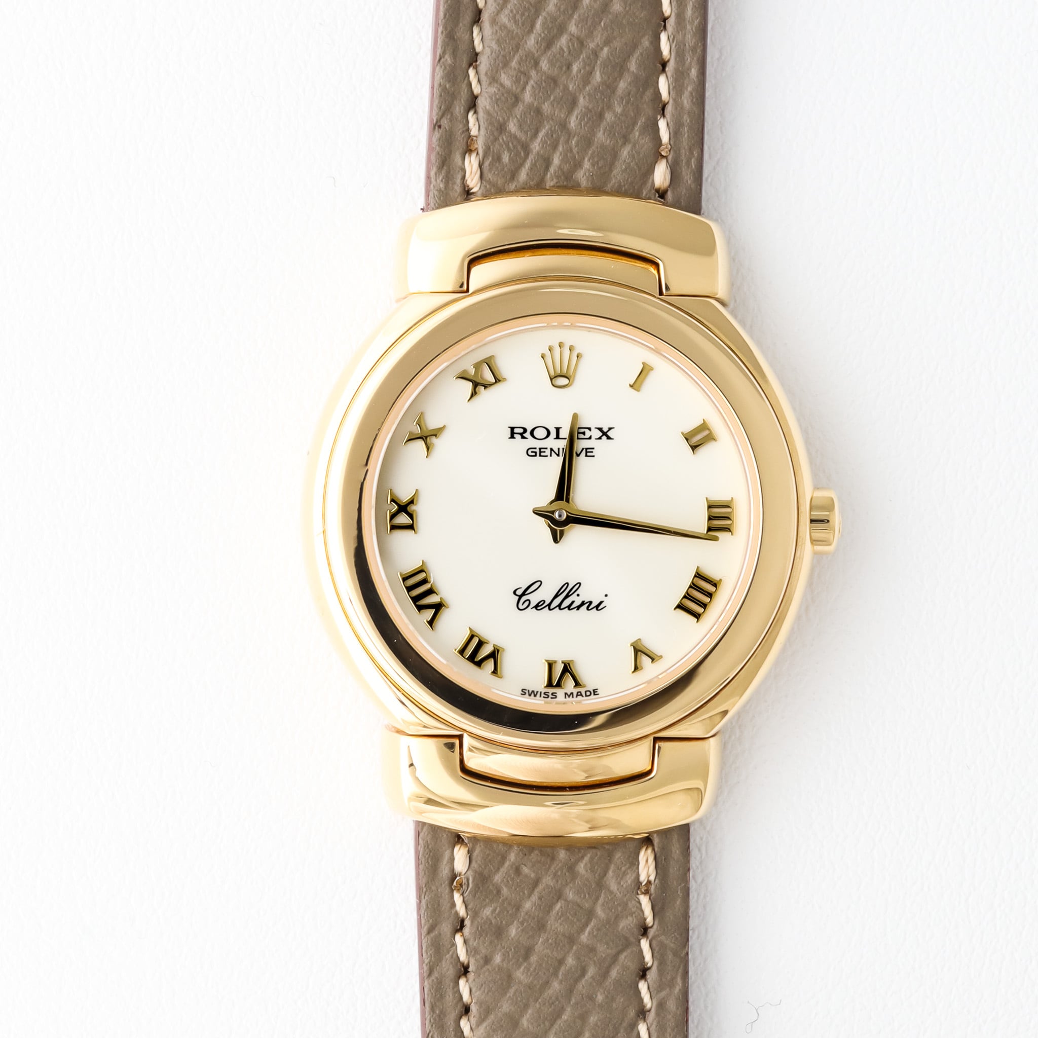 ROLEX / Cellini / yellow gold / strap / チェリーニ