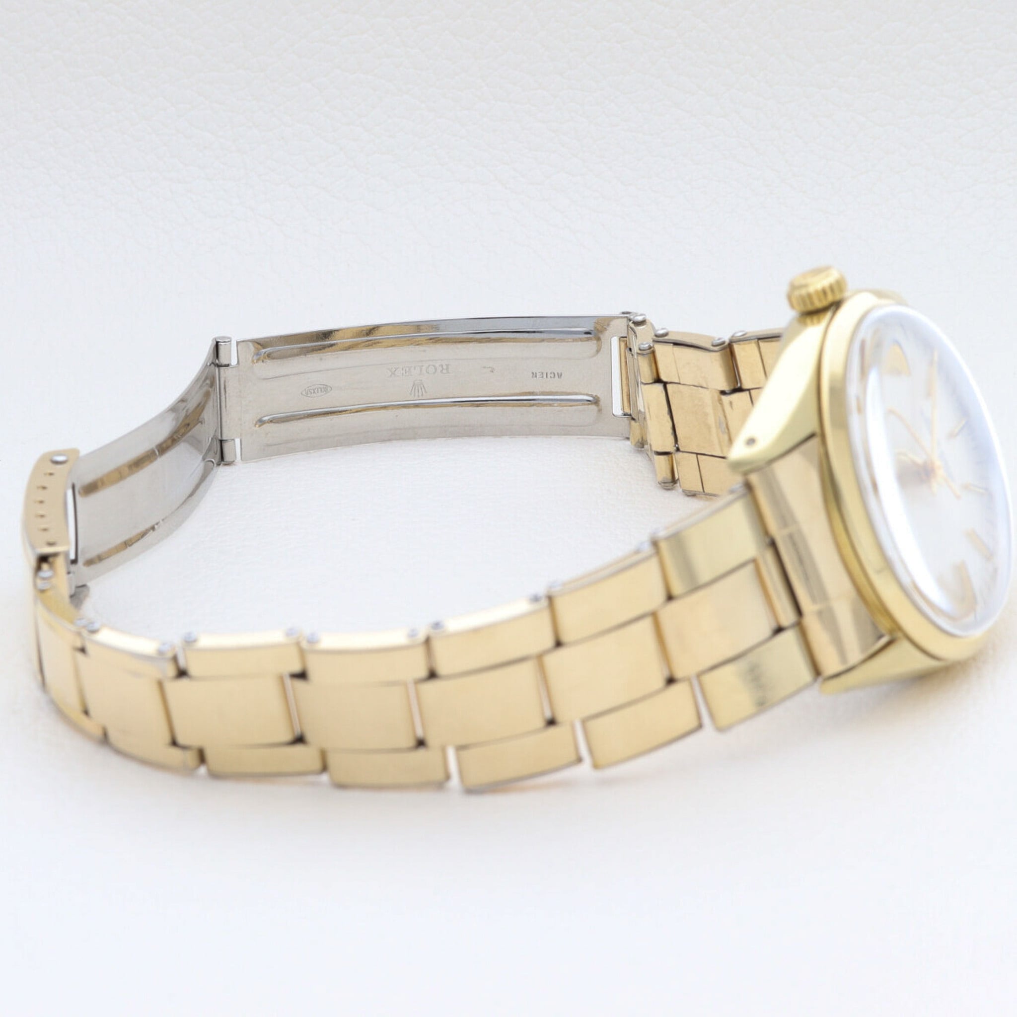 ロレックス オイスターパーペチュアル Ref.1024 自動巻き 金張りモデル