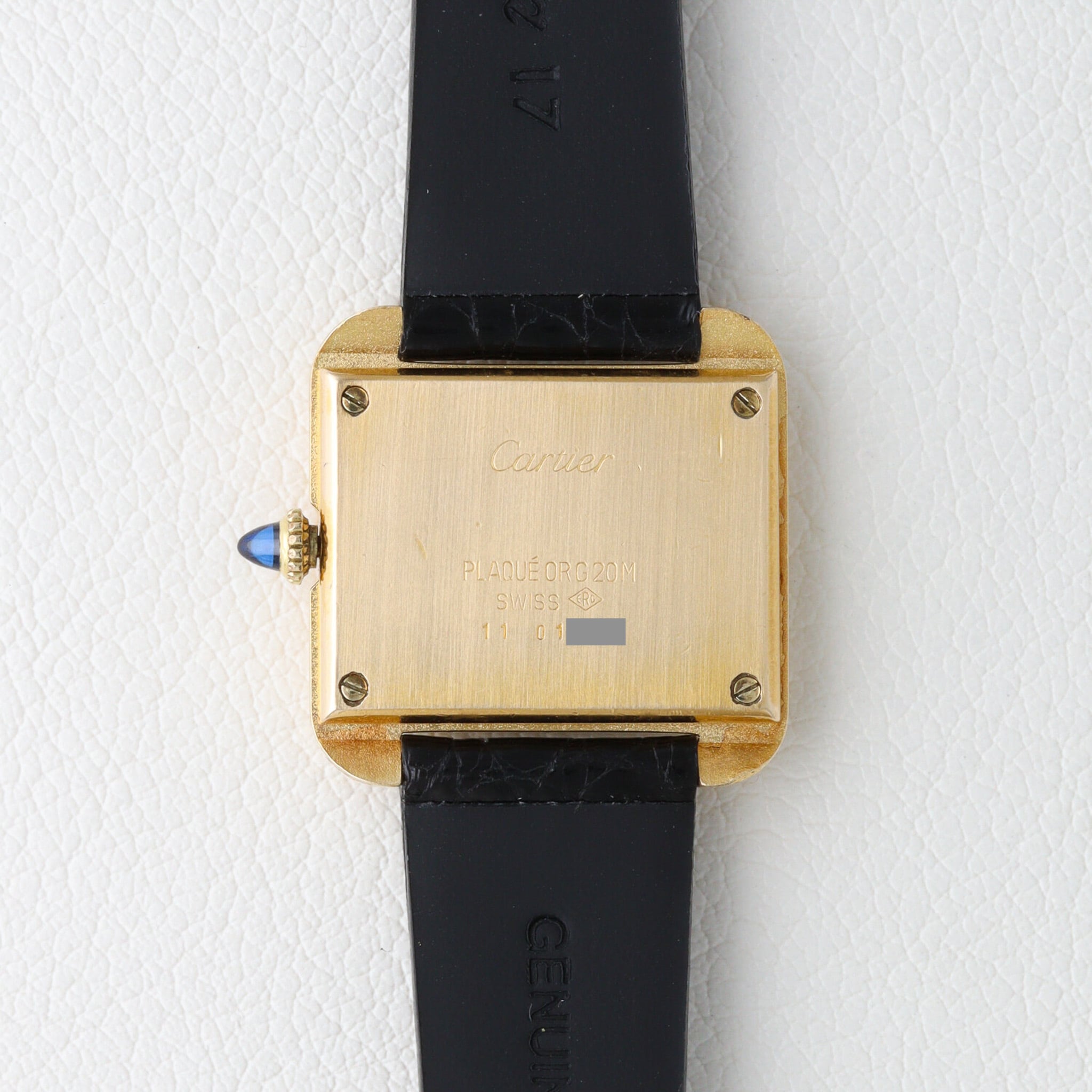 カルティエ ステップドタンク ボーイズ Ref.25716 NYCモデル
