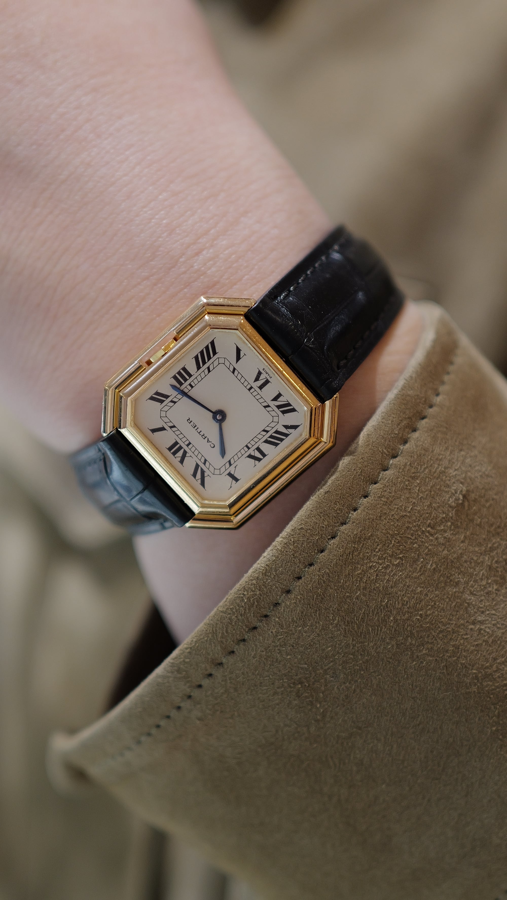 カルティエ サンチュール XL PARIS 自動巻き ref.17001