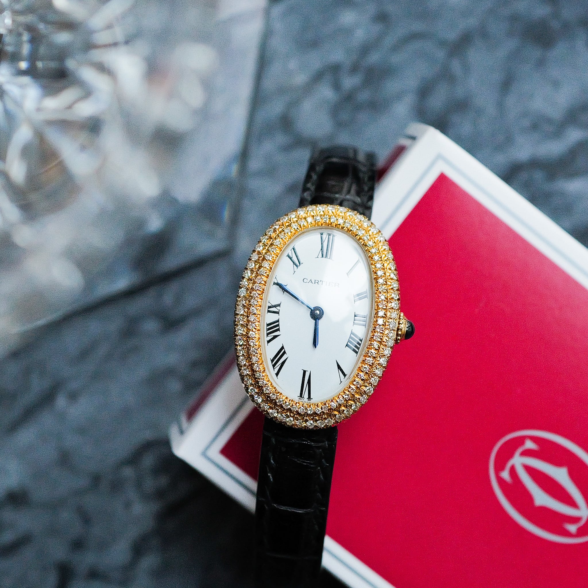 ベニュワール 手巻き PARIS文字盤 純正ダイヤ Ref.78094