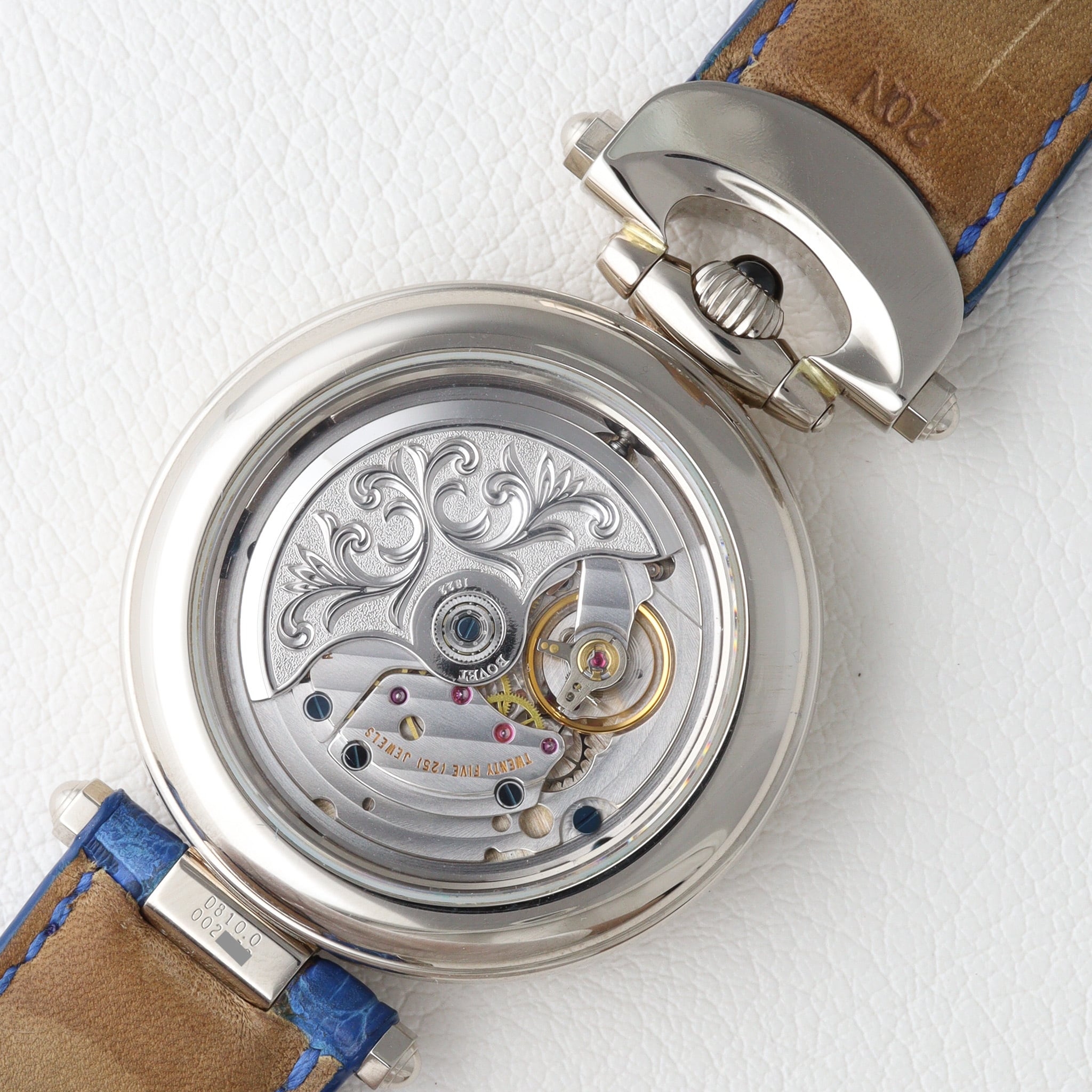 BOVET フルリエ WG 裏スケ ギョーシェ スターダイアル D801.0