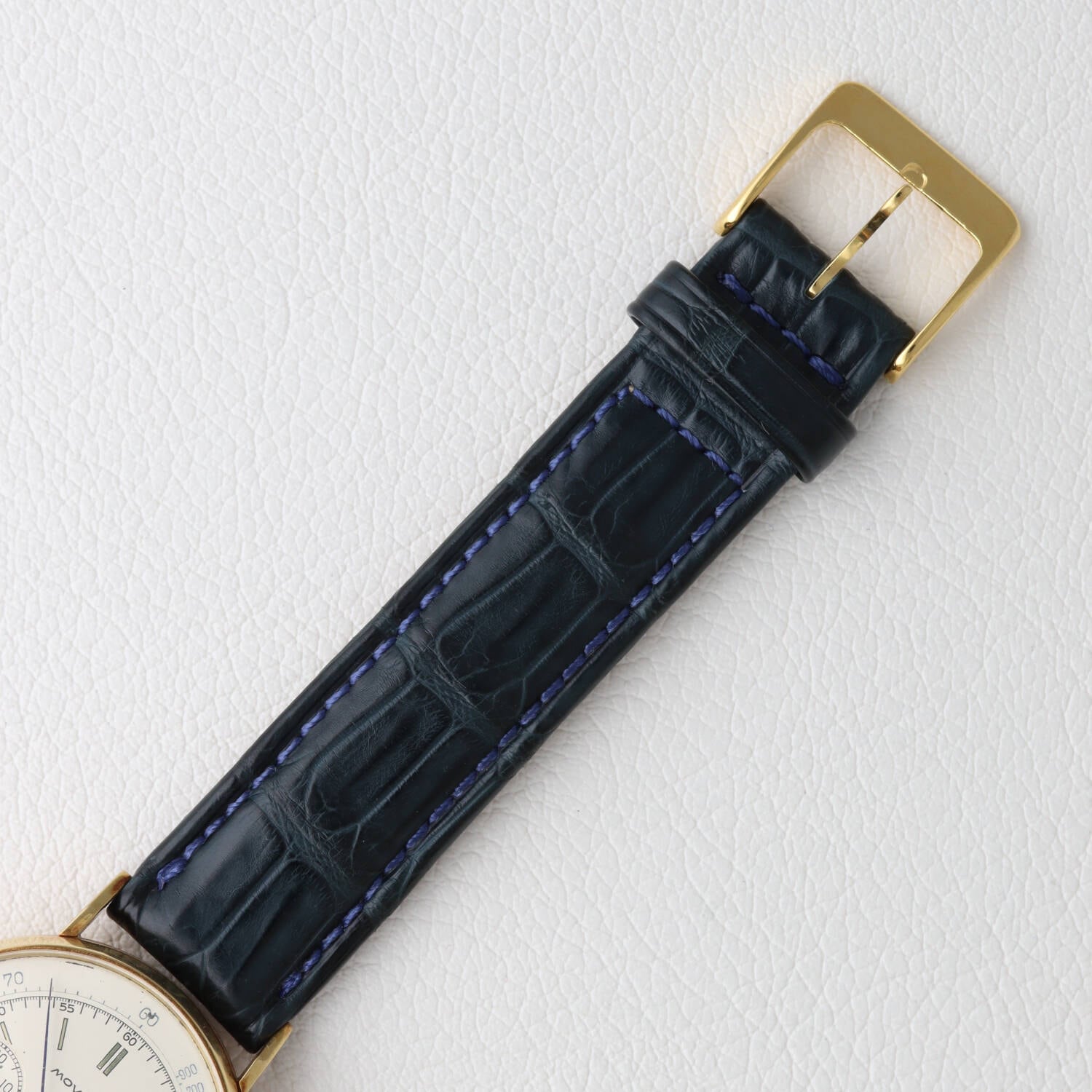 希少 ベビークロノ MOVADO 18kYG クロノグラフ 手巻き ref.9025