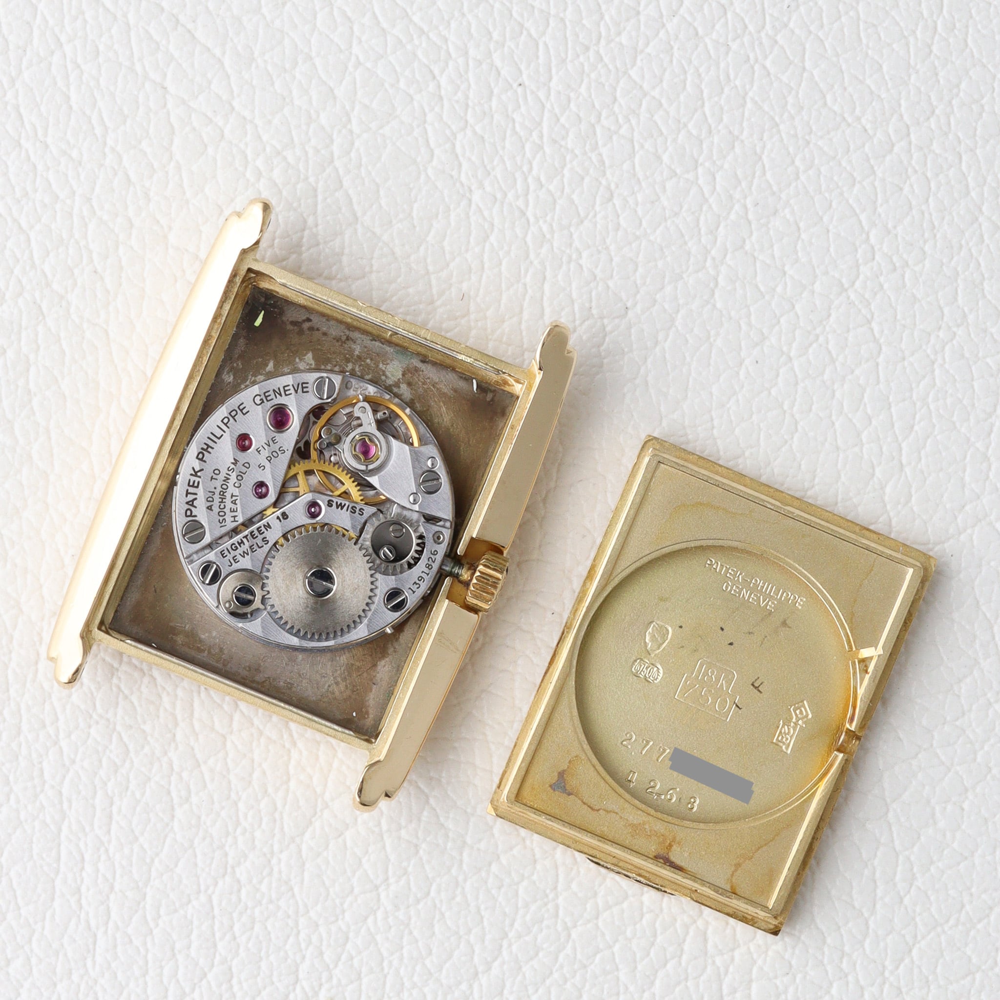 パテックフィリップ ゴンドーロ ref.4268 手巻き レクタンギュラー 1980s