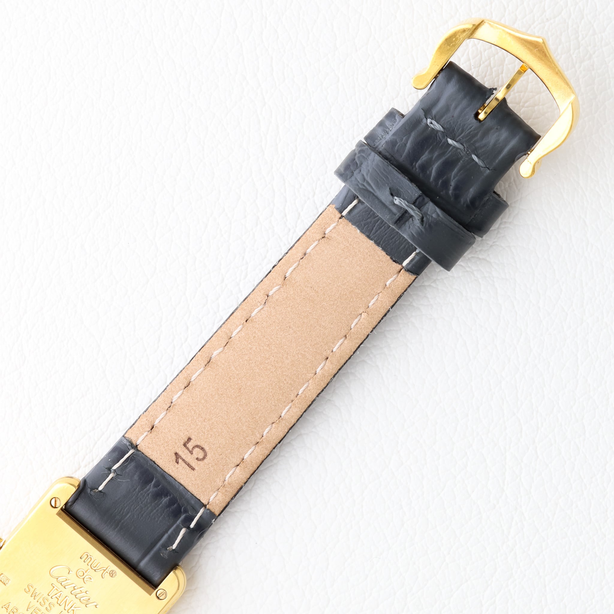 カルティエ マストタンク SM ストレートローマン ダイヤル