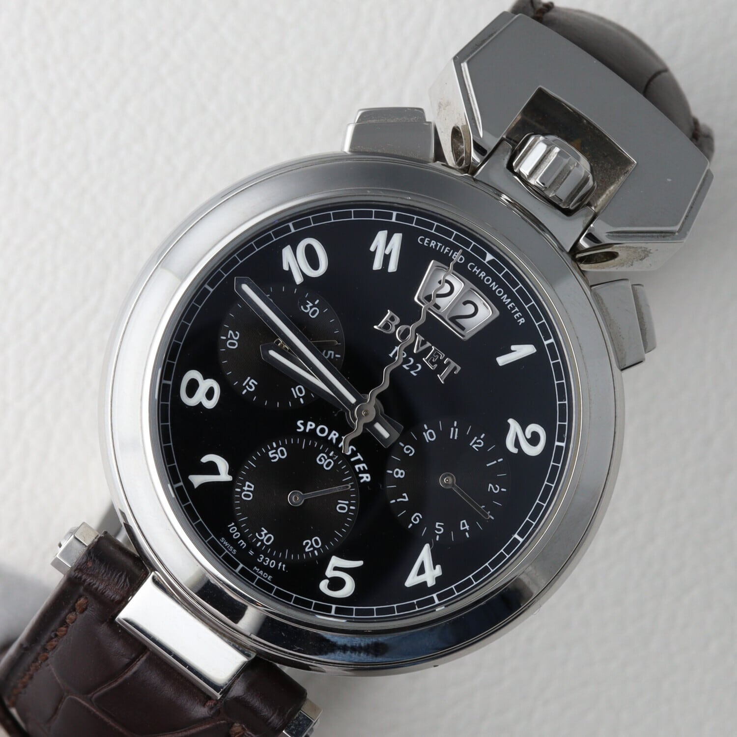 BOVET スポーツスタークロノグラフ ブラック