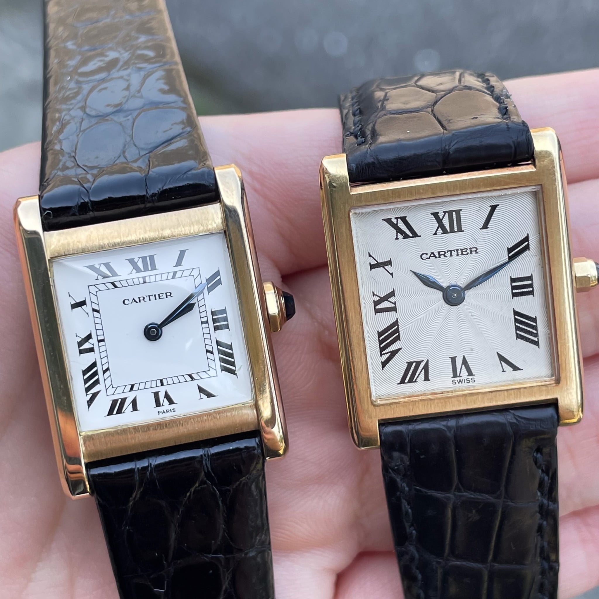 カルティエ タンク 1960年代 9Pムーブメント Piagetタンク