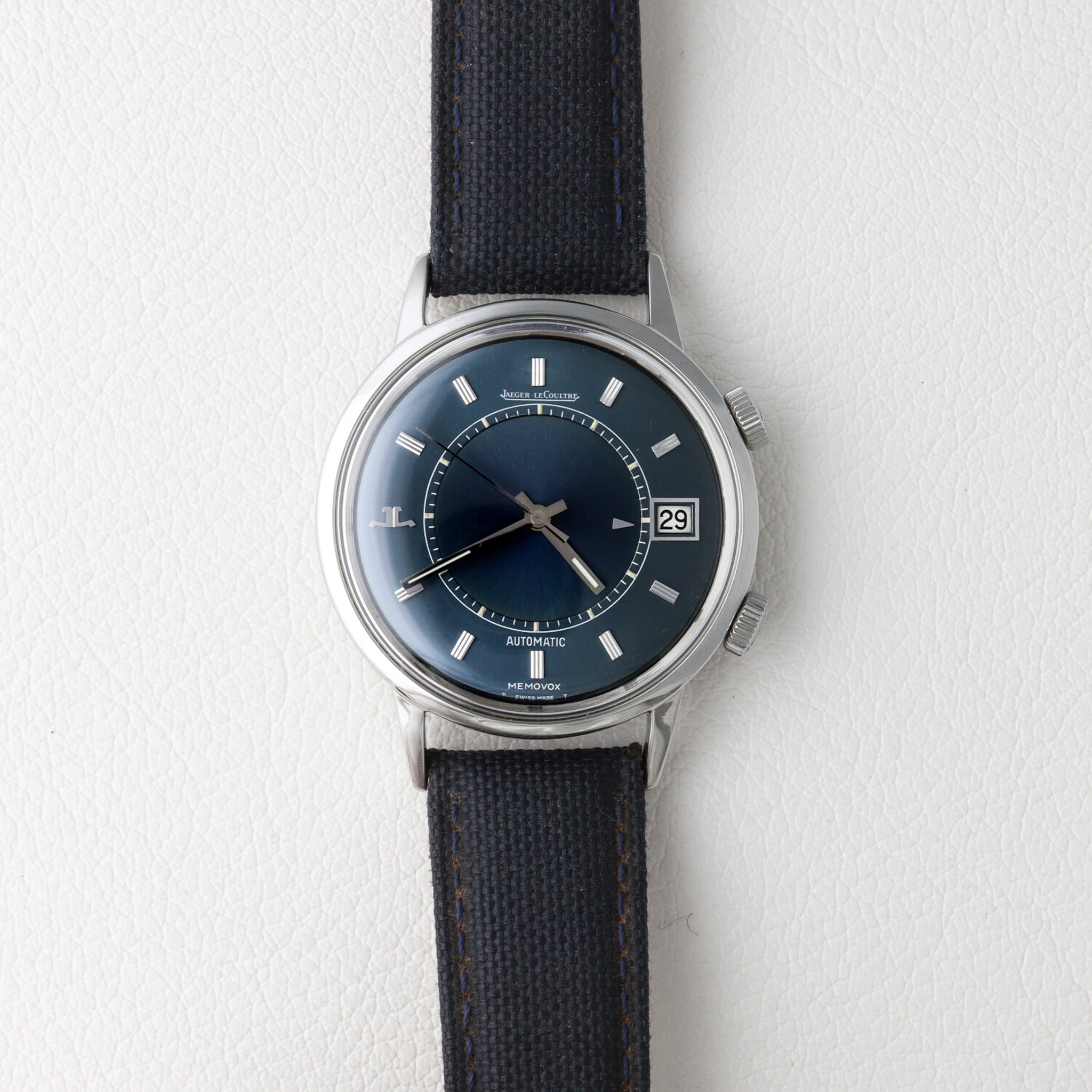 ジャガールクルト メモボックス ブルーダイヤル Ref.875.42