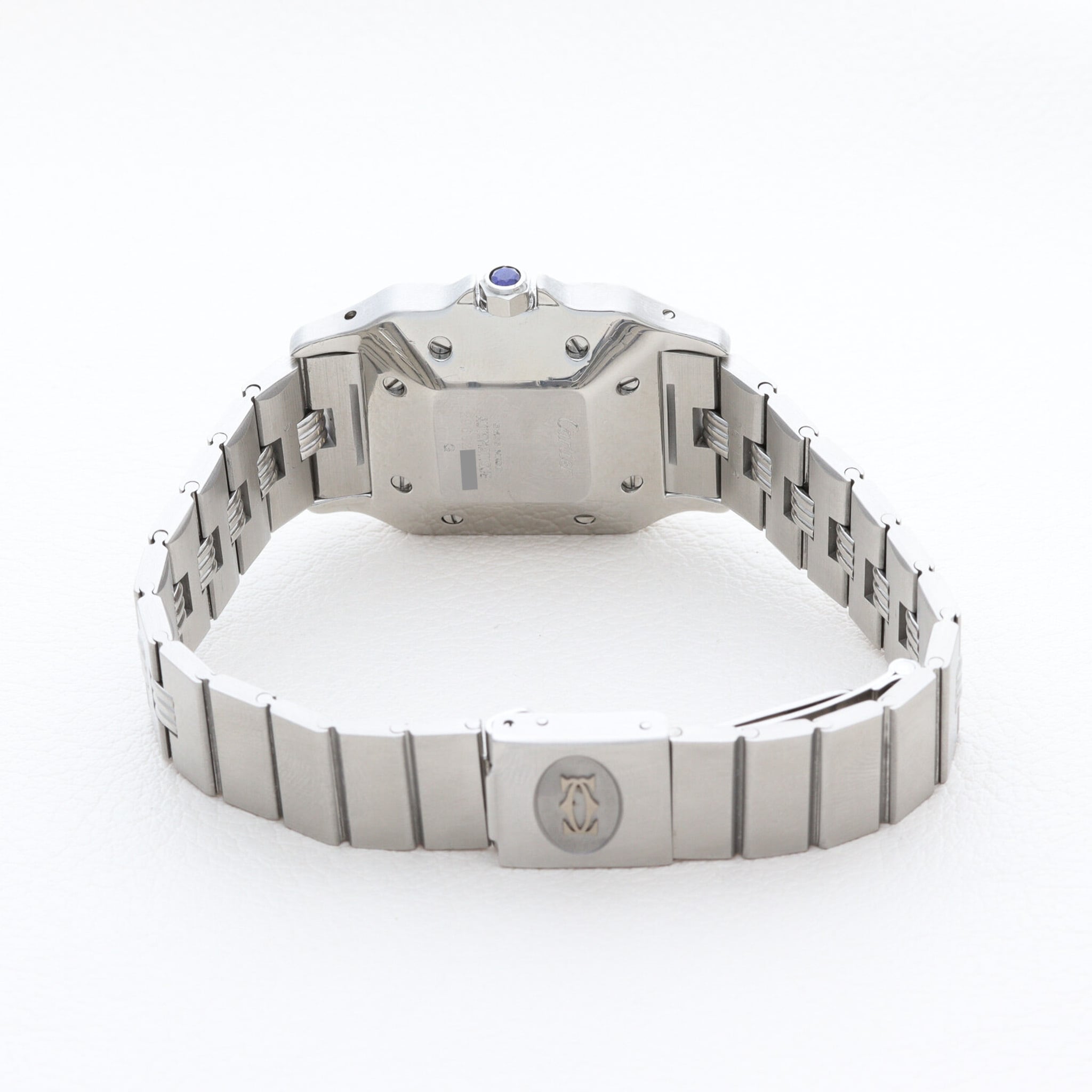 カルティエ サントスガルべLM ref.2960 ゴドロン SS AT