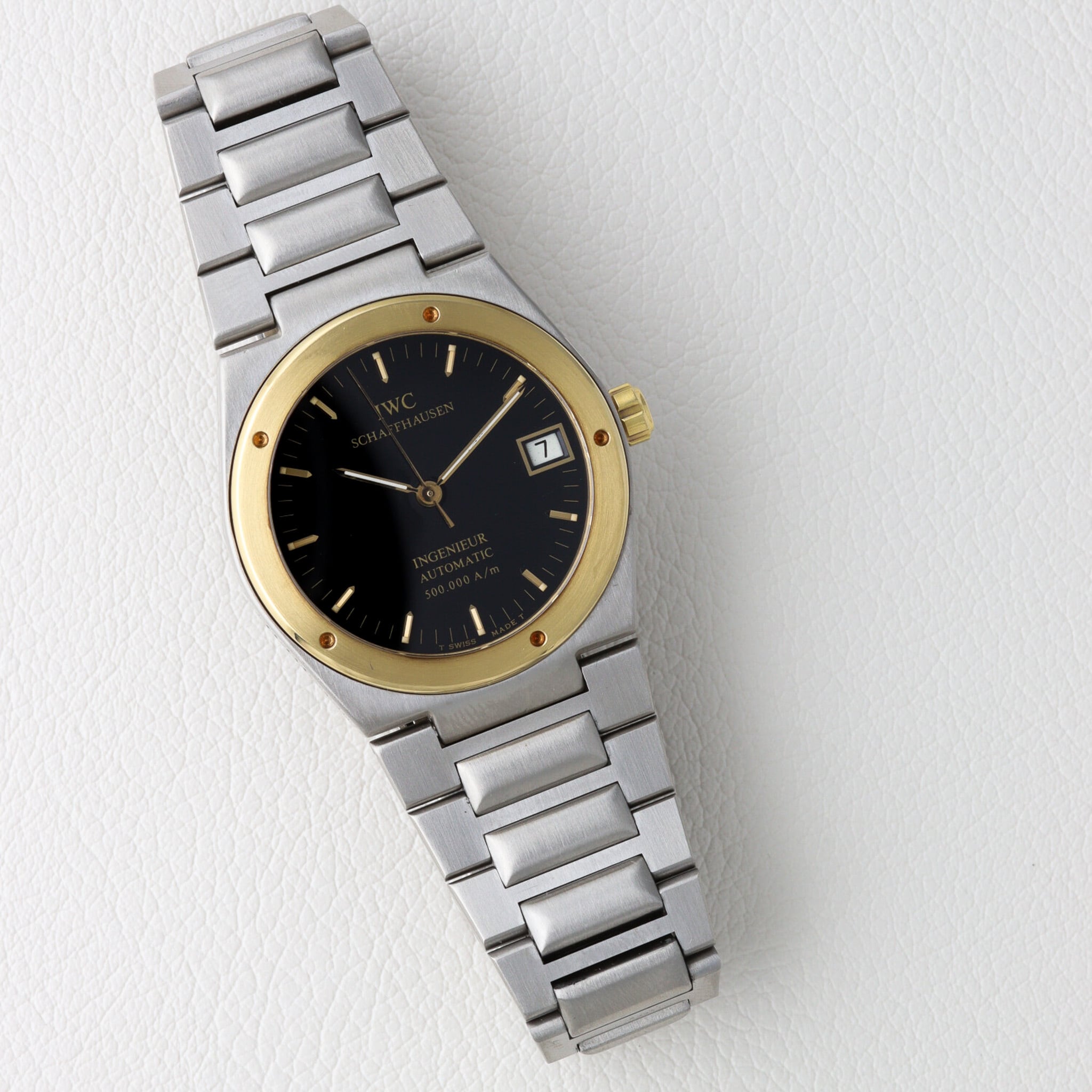 IWC インヂュニア IW3508 ブラック文字盤