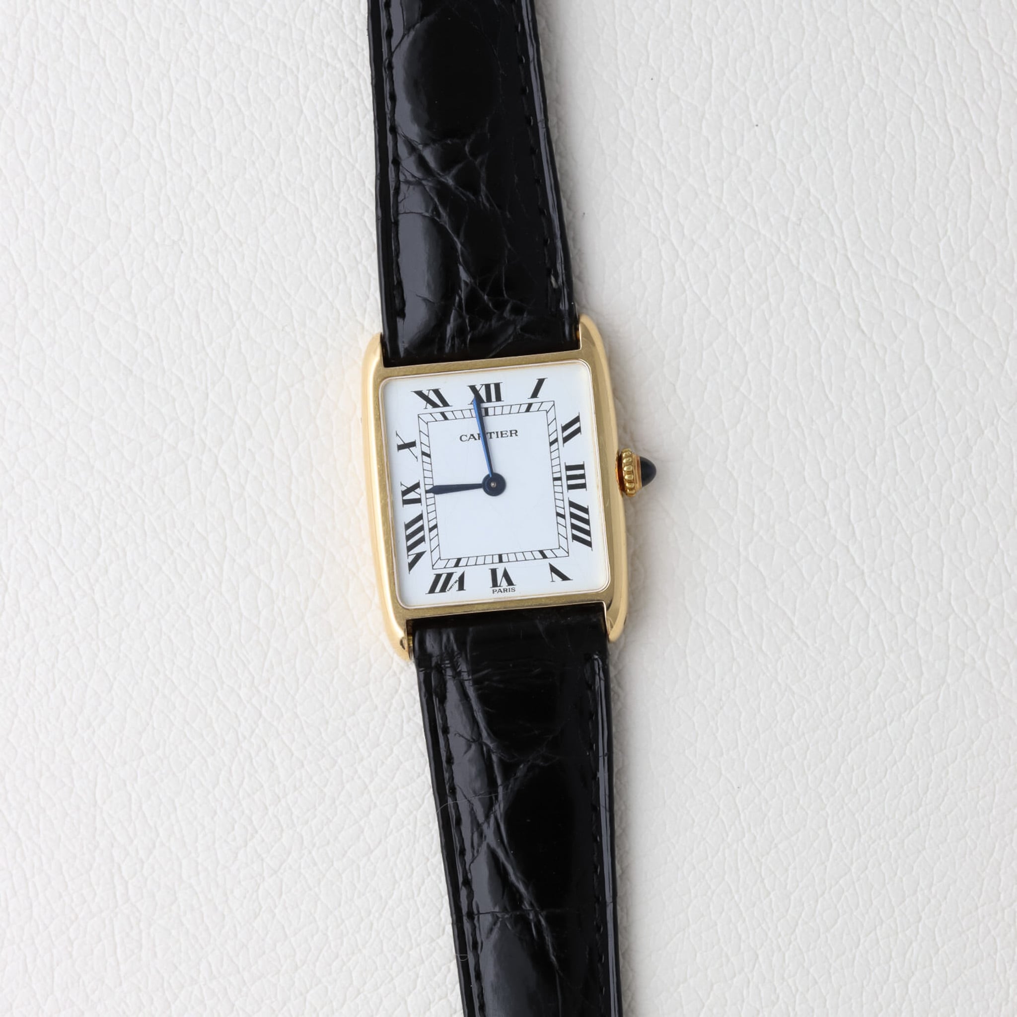永久保証書付き カルティエ アロンディ LM エクストラフラット PARIS ref. 96041 cal.21
