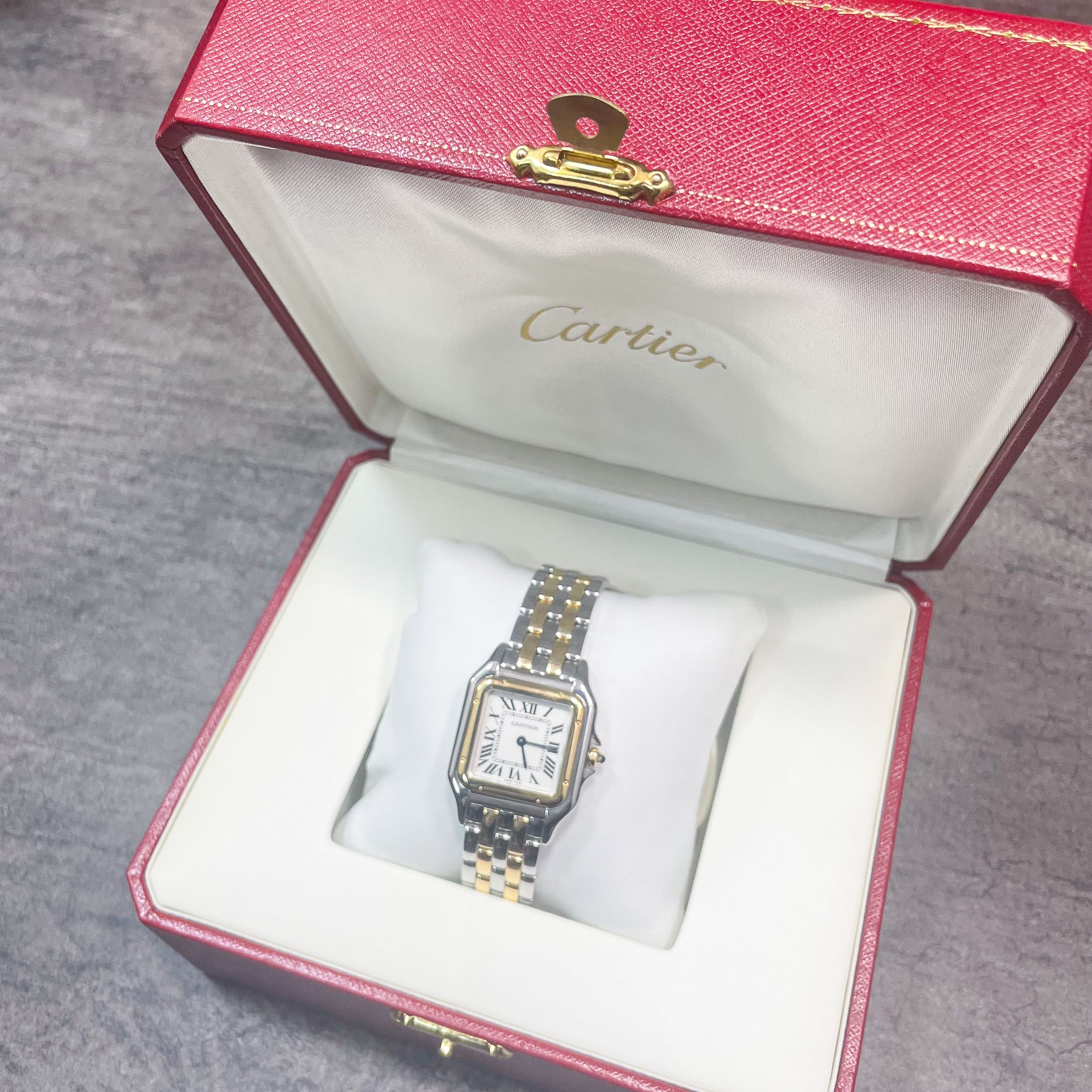 【現行品】カルティエ パンテール MM コンビ