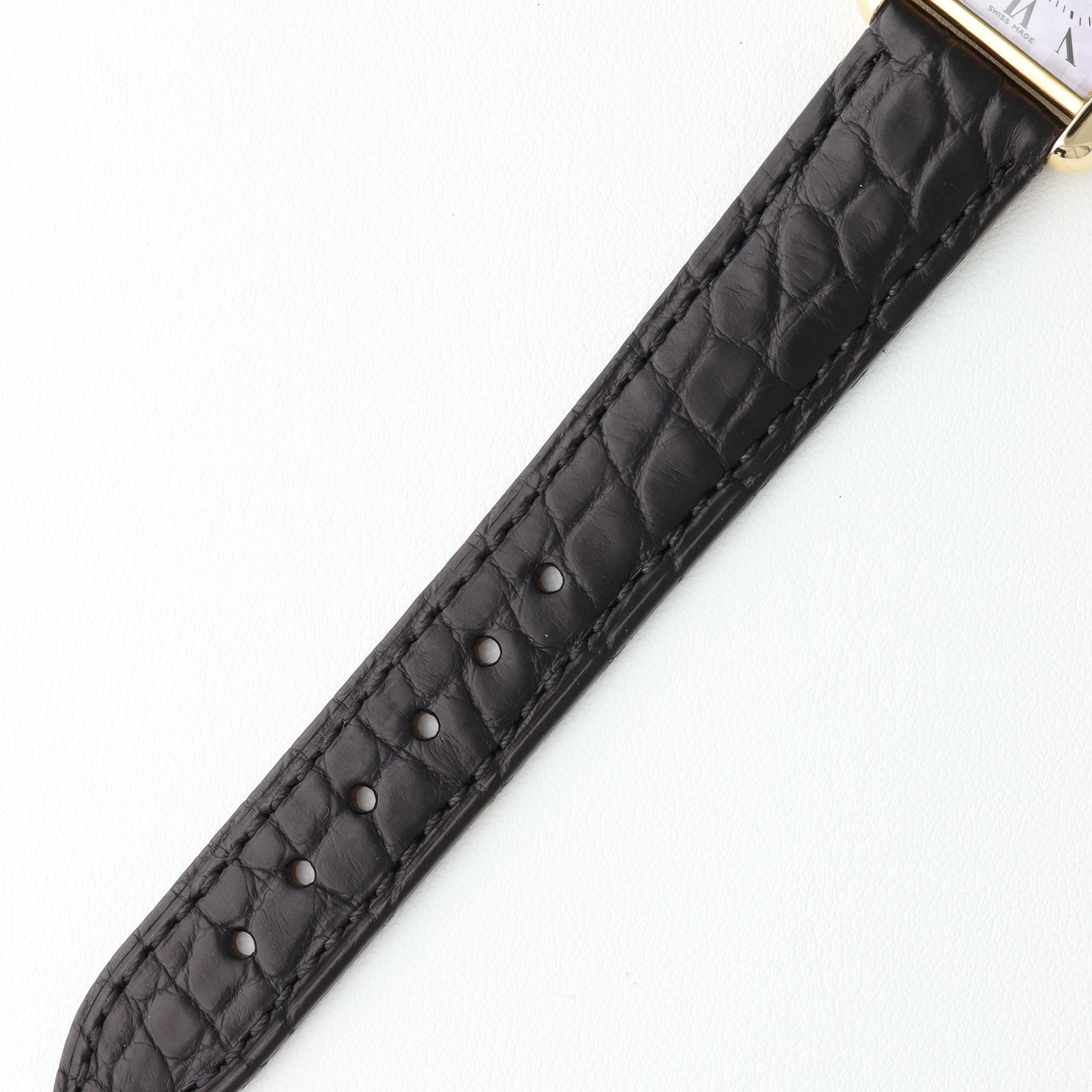 限定品 カルティエ マストタンク MM パープル文字盤