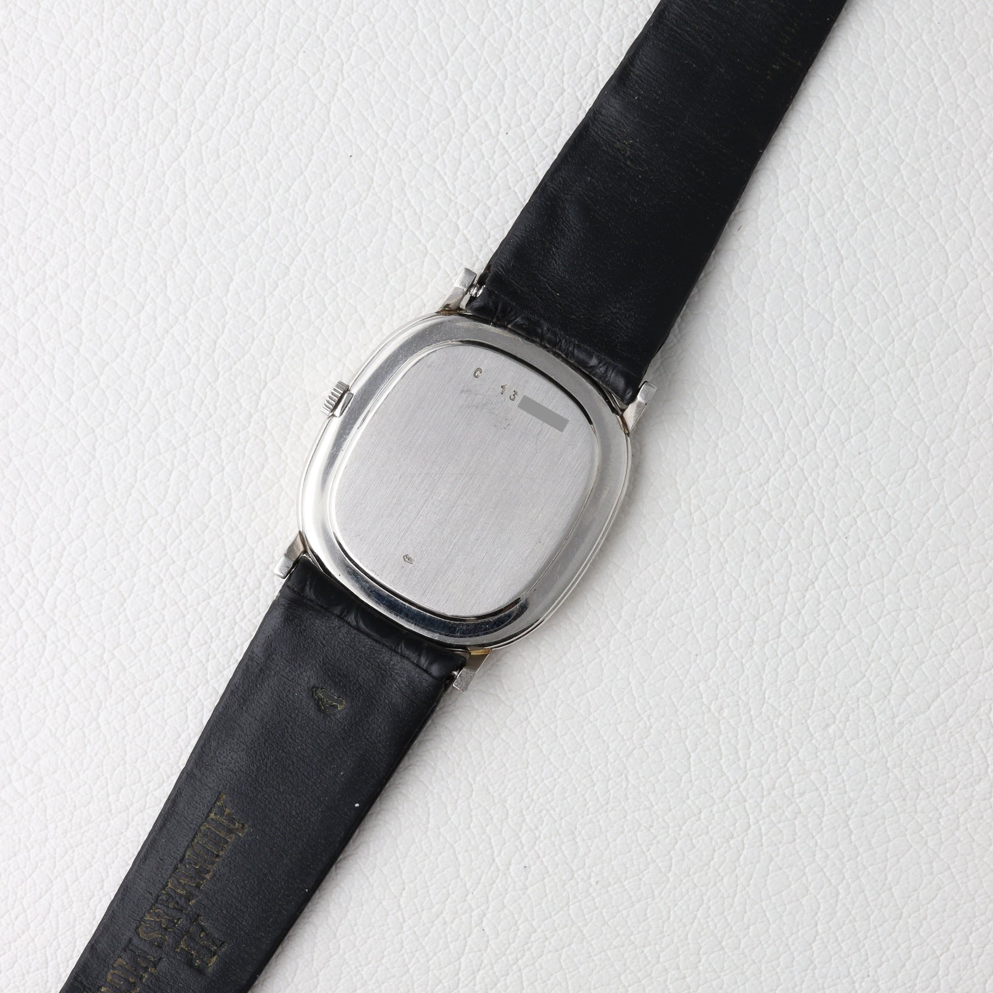 オーデマピゲ エリプス PT ブルー文字盤 プラチナ 手巻き audemars piguet