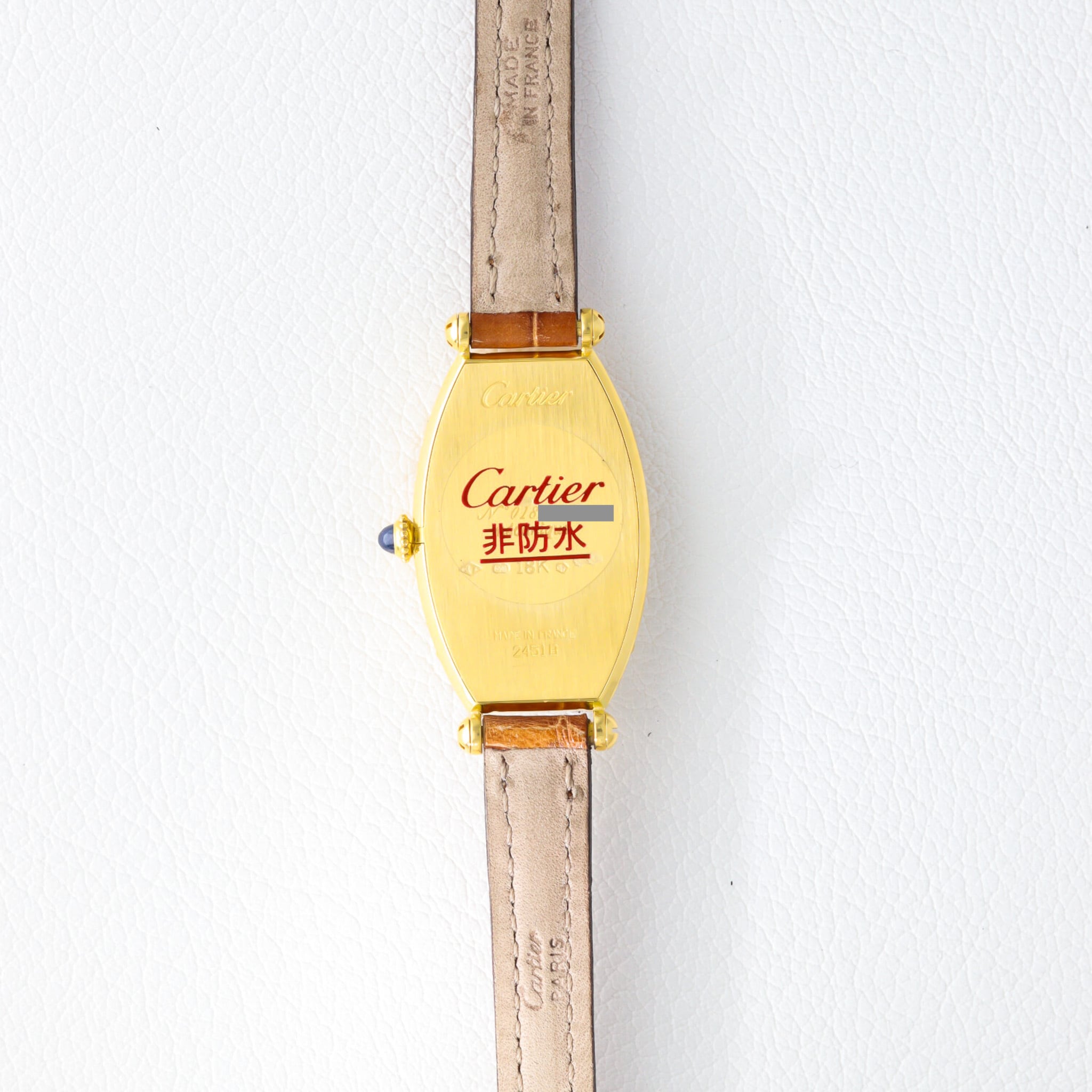 カルティエ トノー CPCP SM 手巻き ref.2451B