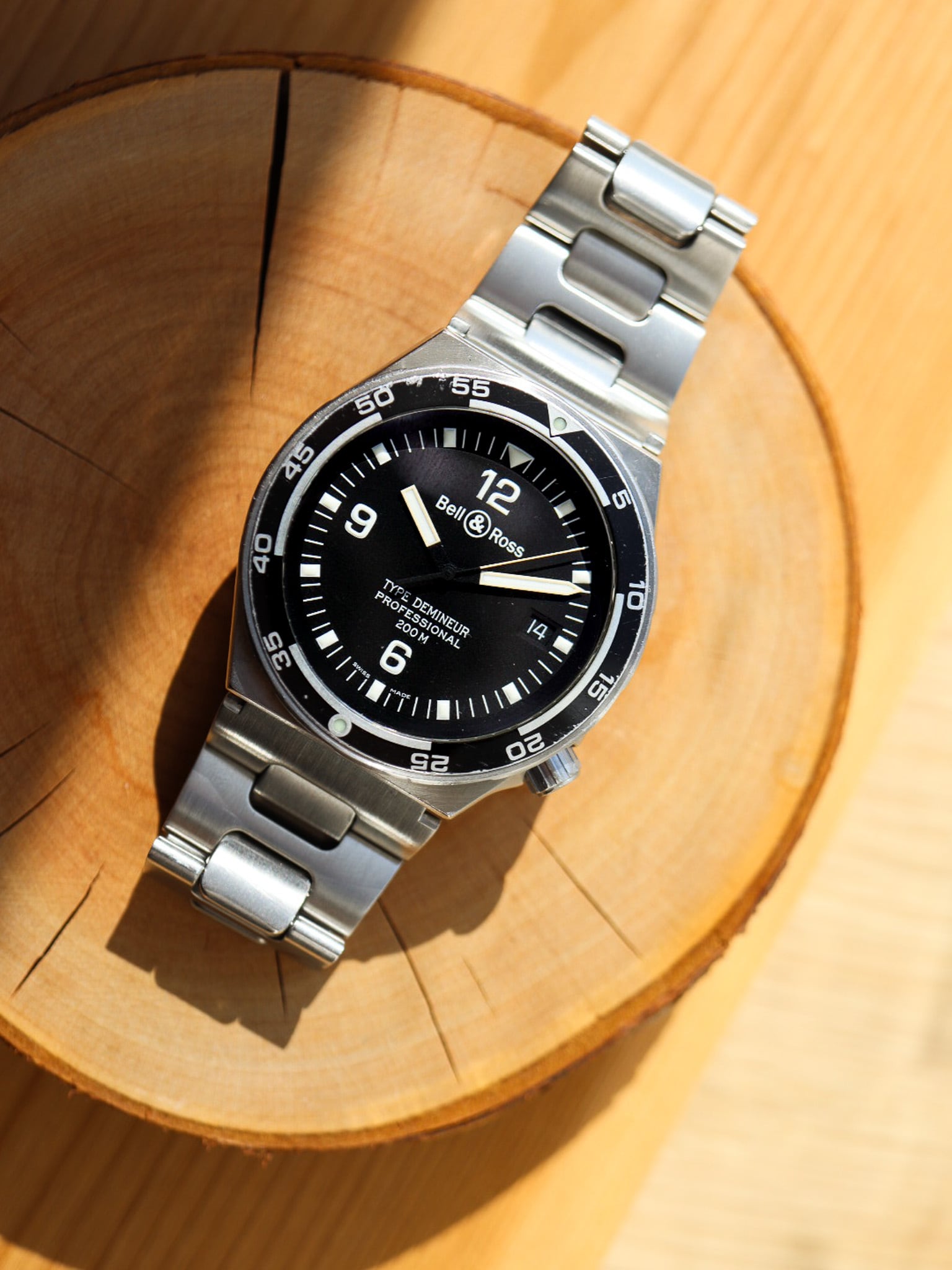 Bell & Ross タイプデミナー TYPE DEMINEUR クオーツ 420s