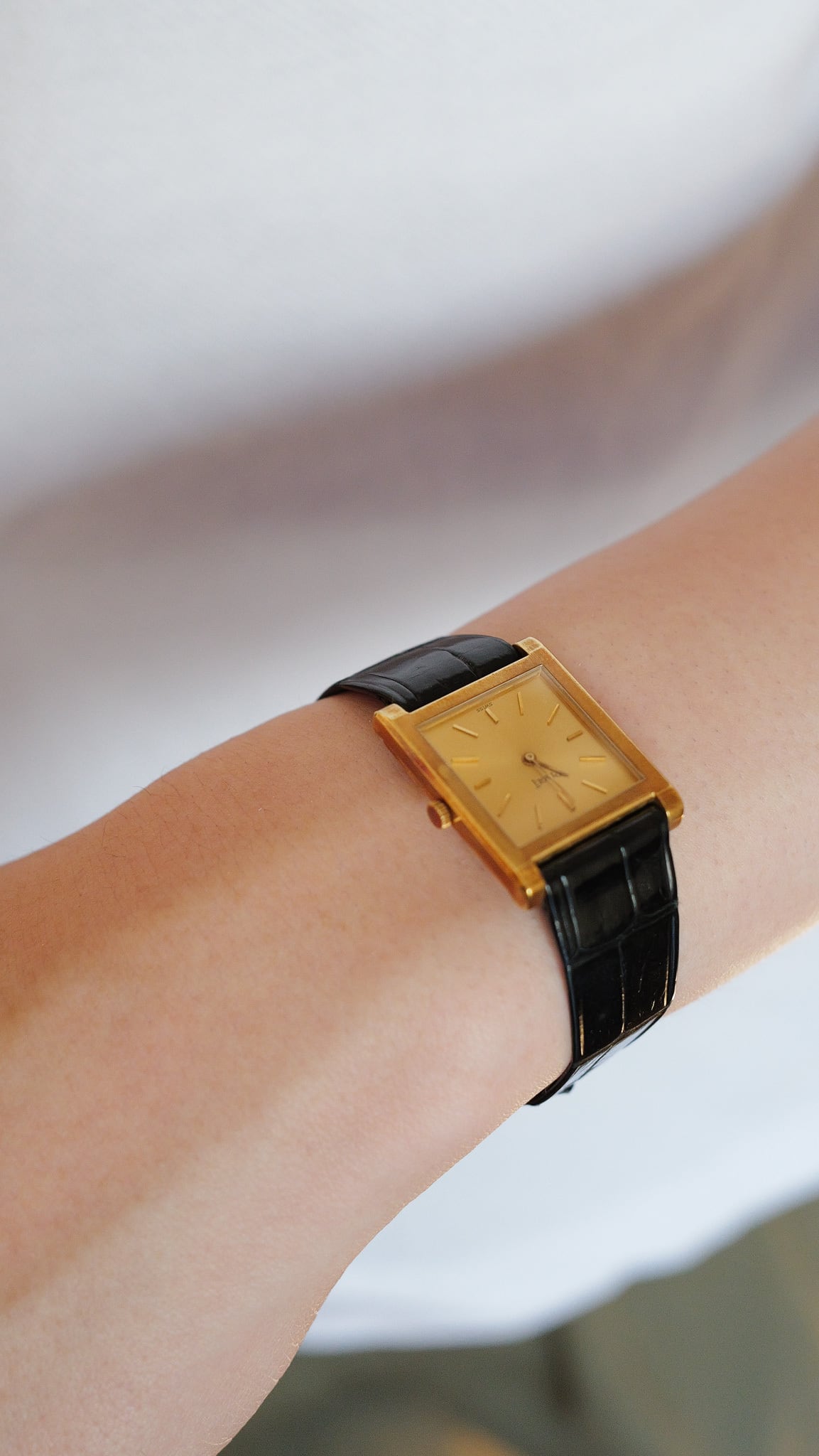ピアジェ タンク 手巻き YGゴールド piaget cal.9P