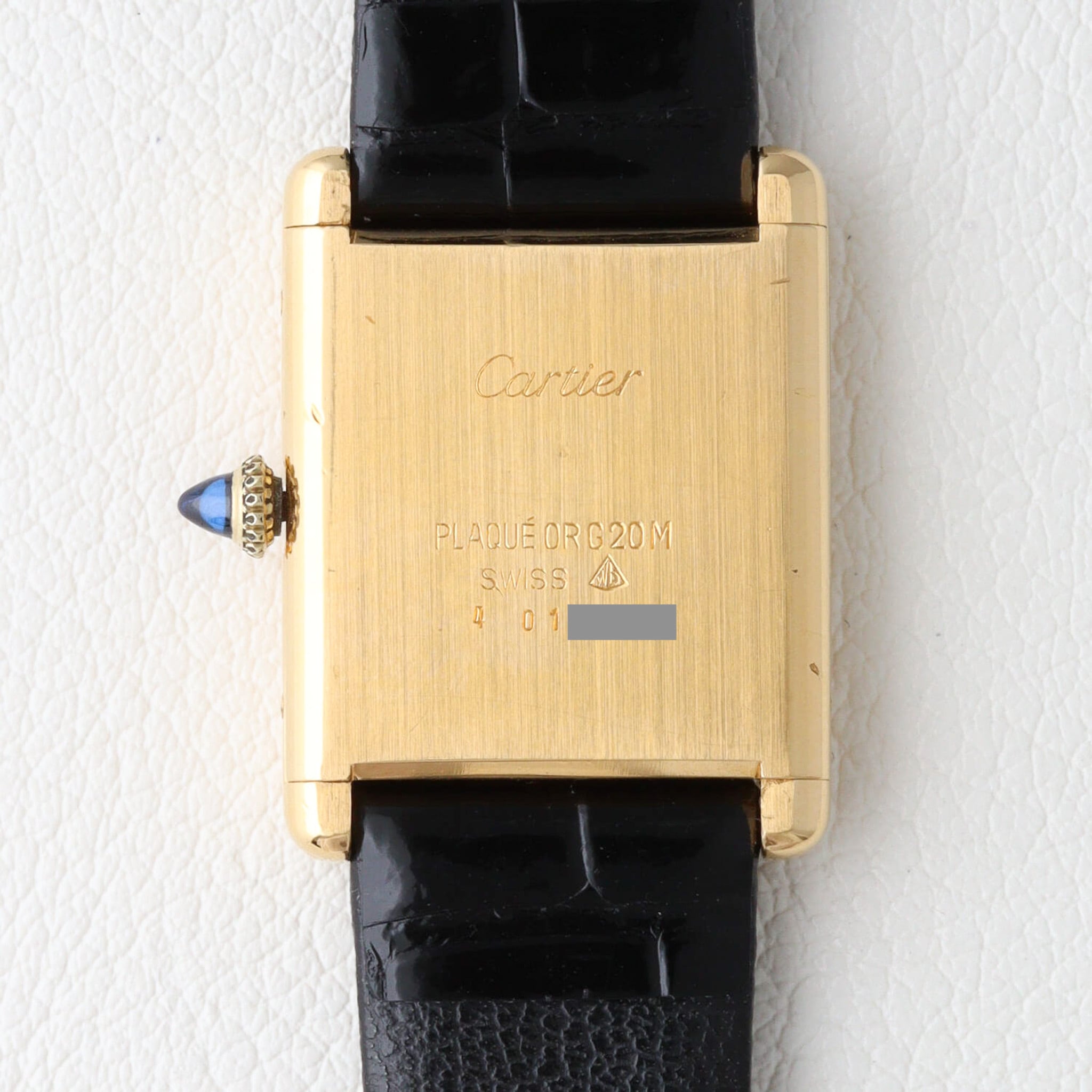 カルティエ プレマストタンク ヨーロッパ 手巻きモデル Ref.4
