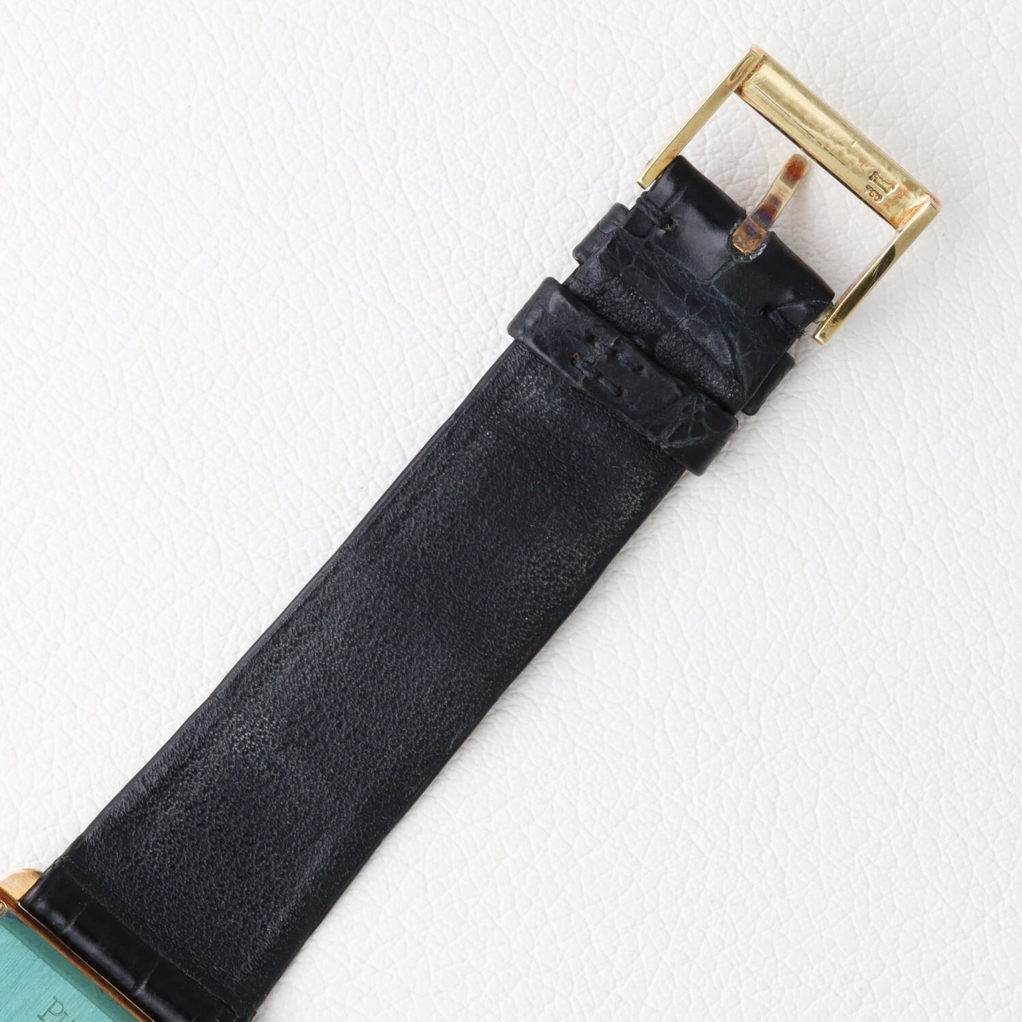 ピアジェ タンク バークダイアル 手巻き 18kYGゴールド piaget