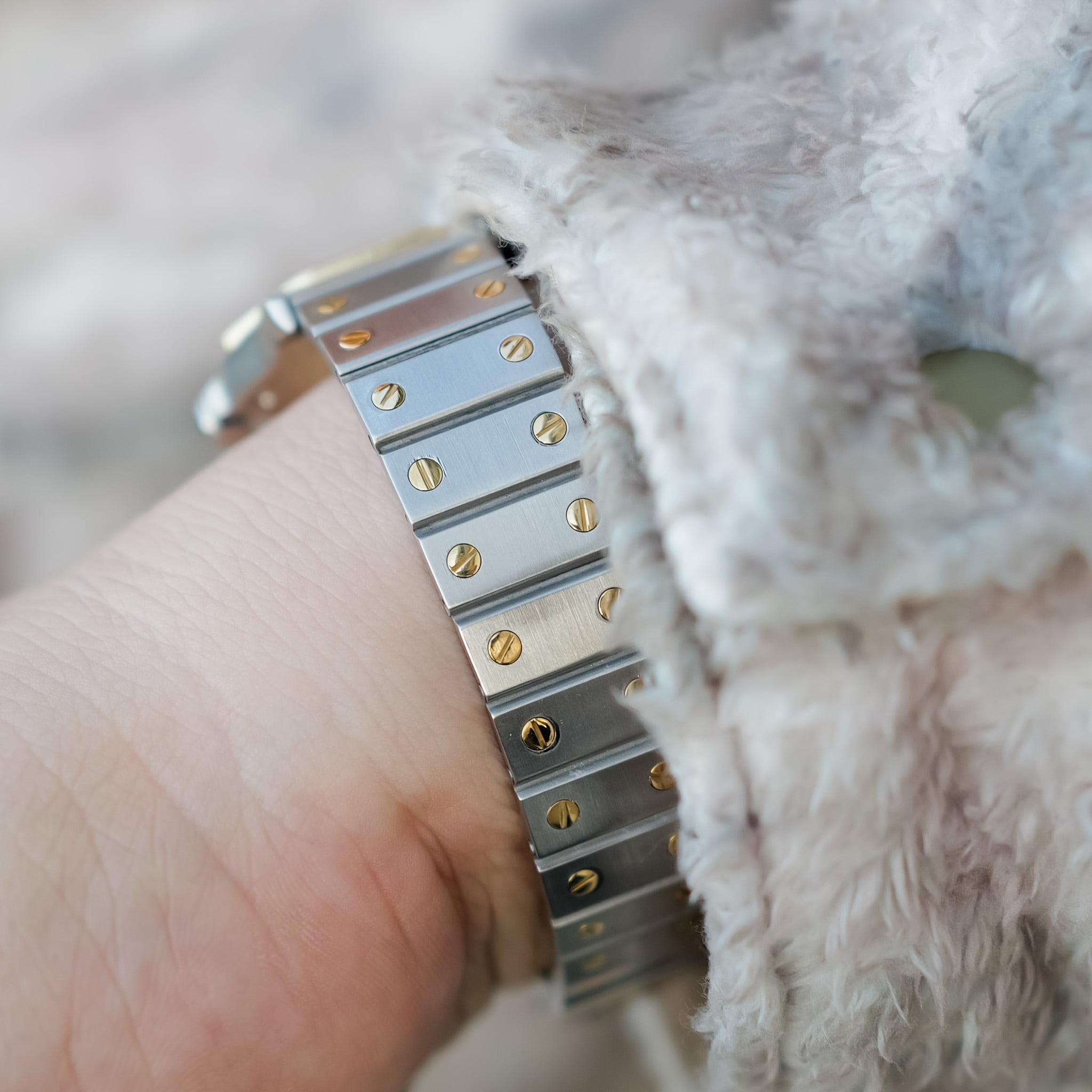 カルティエ サントスオクタゴン LM コンビ 自動巻き SWISS MADE
