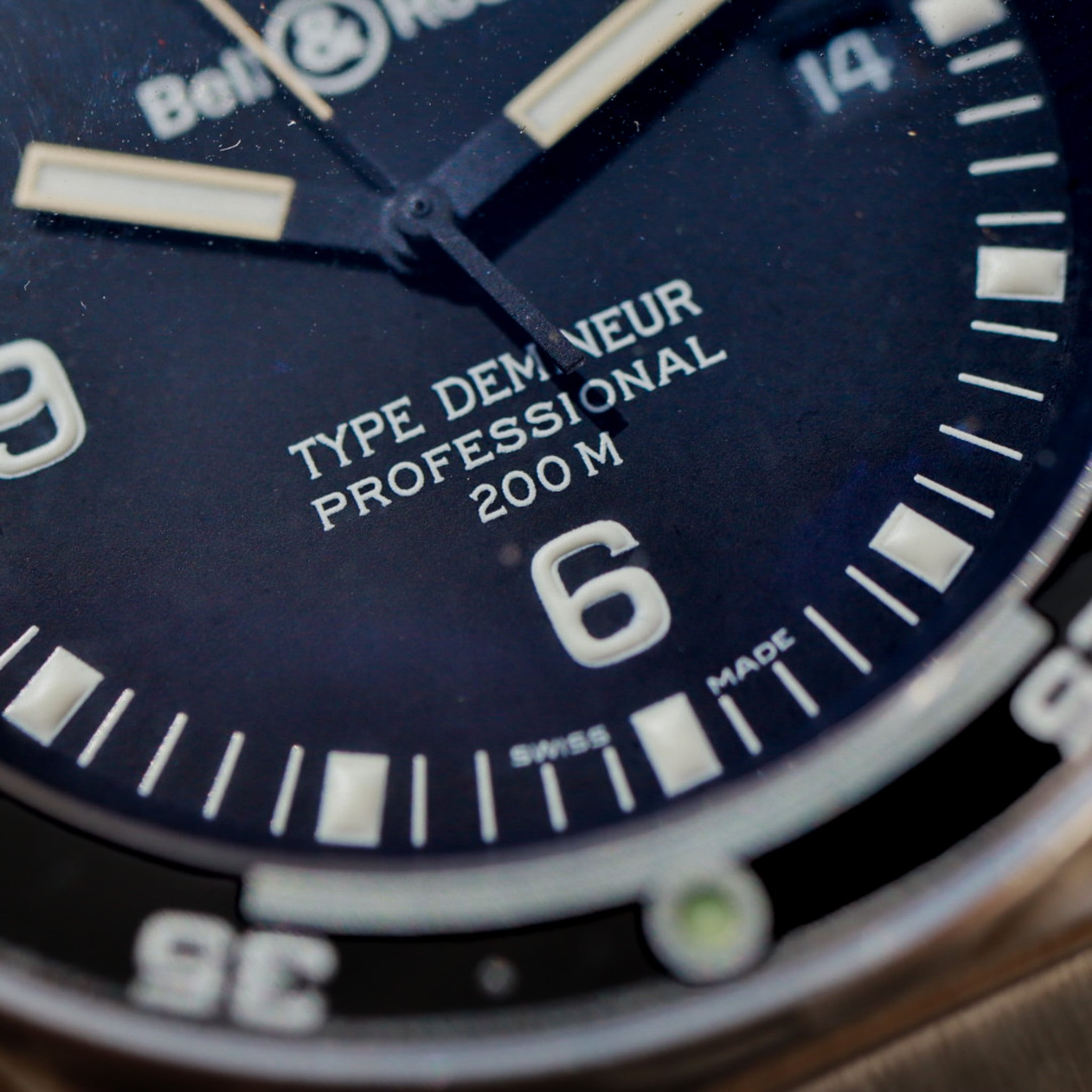 Bell & Ross タイプデミナー TYPE DEMINEUR クオーツ 420s