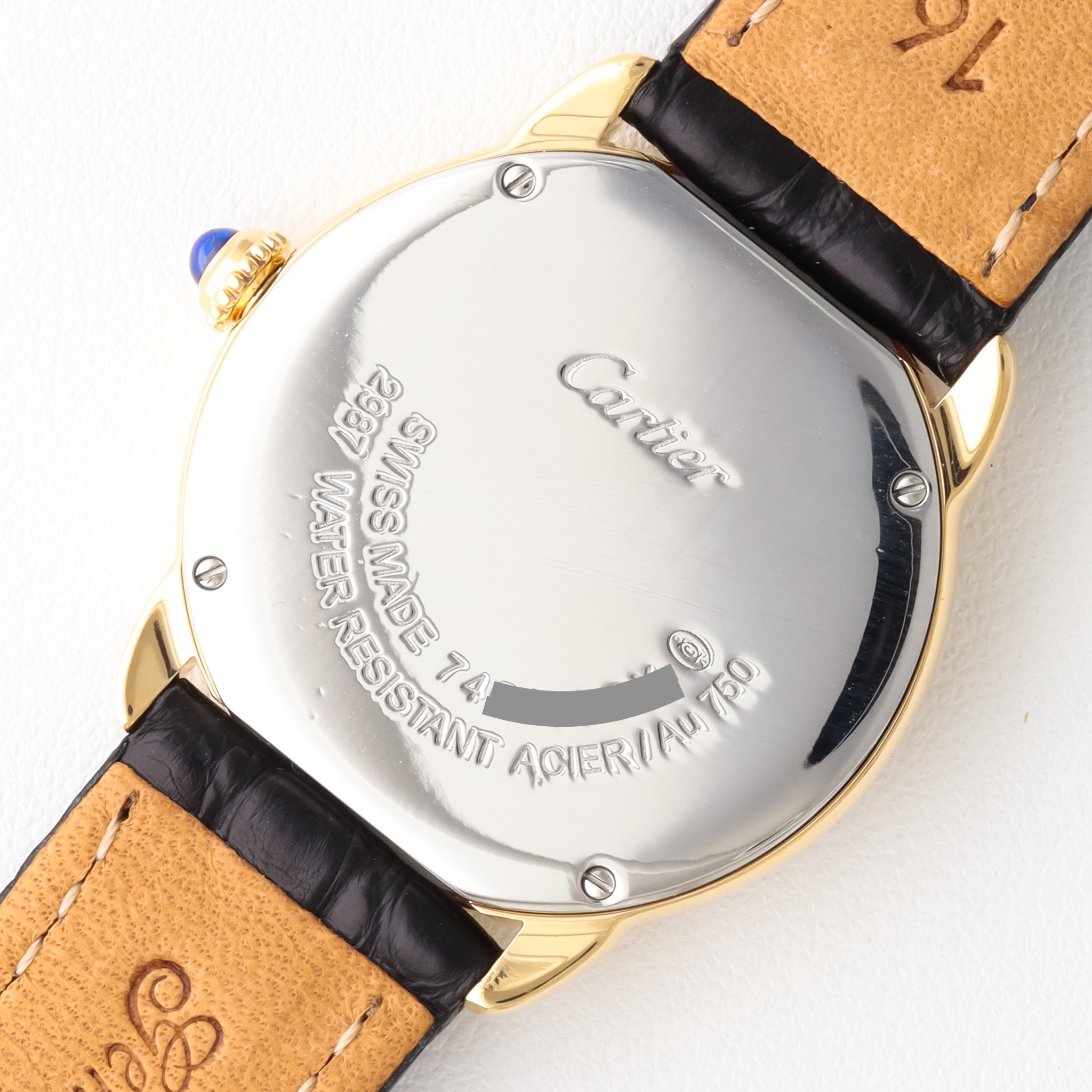 カルティエ ロンドソロ SM ゴールド レザー