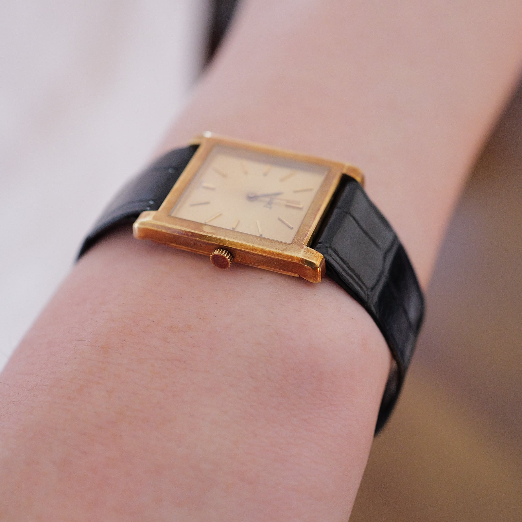 ピアジェ タンク 手巻き YGゴールド piaget cal.9P