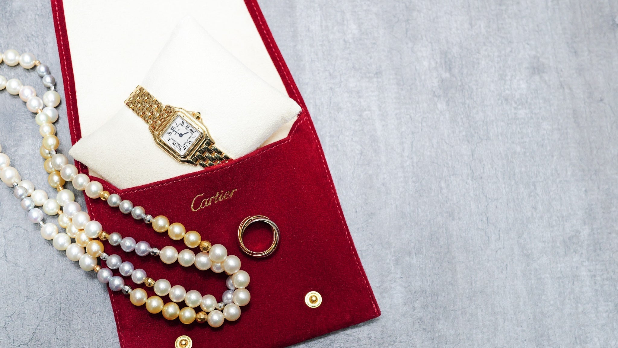 ヴィンテージのCartierか、現行のCartierか。