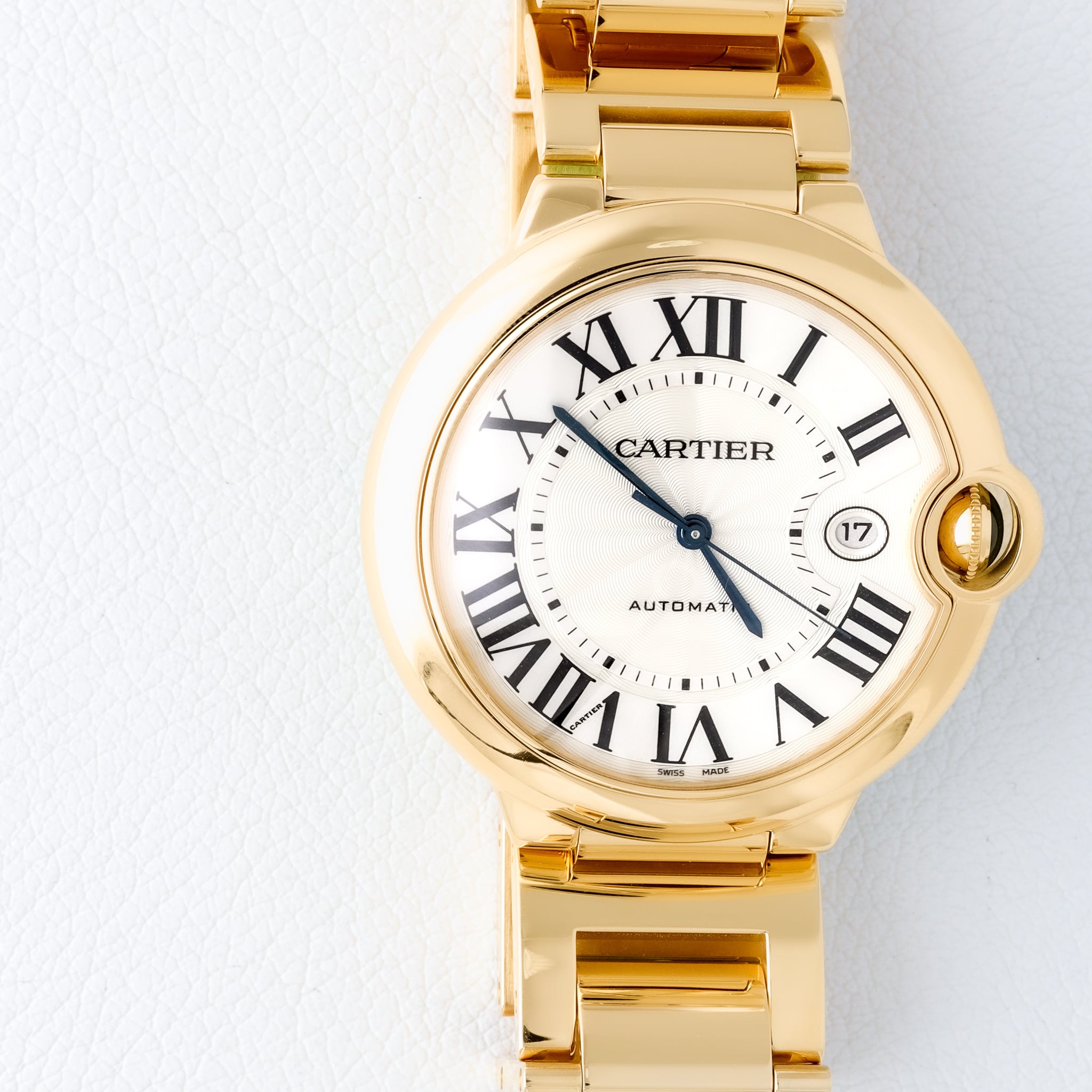 カルティエ バロンブルー ゴールド 42mm