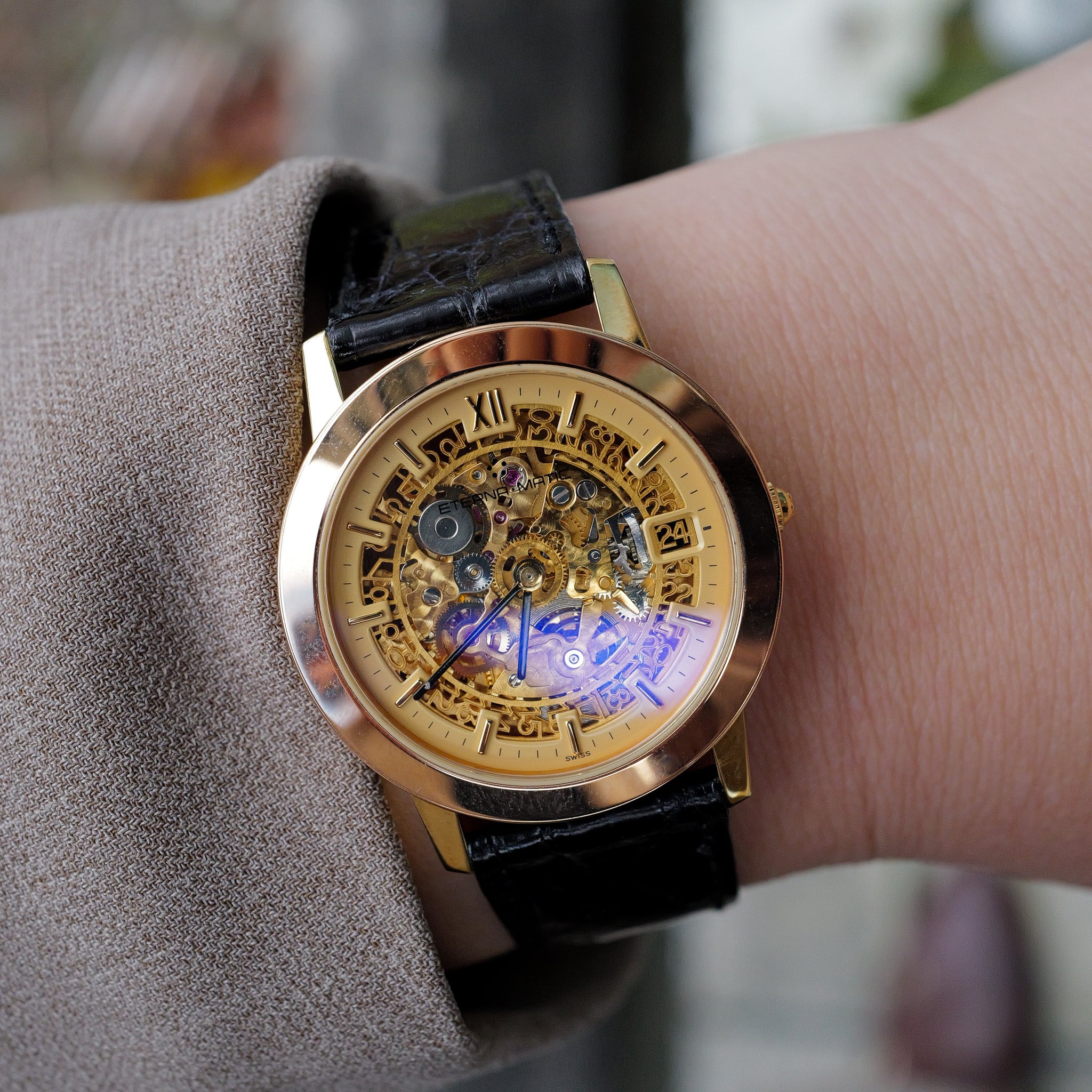 エテルナ スケルトン 499本限定  Ref.6773500.69 エテルナマティック 自動巻き ギャラフルセット