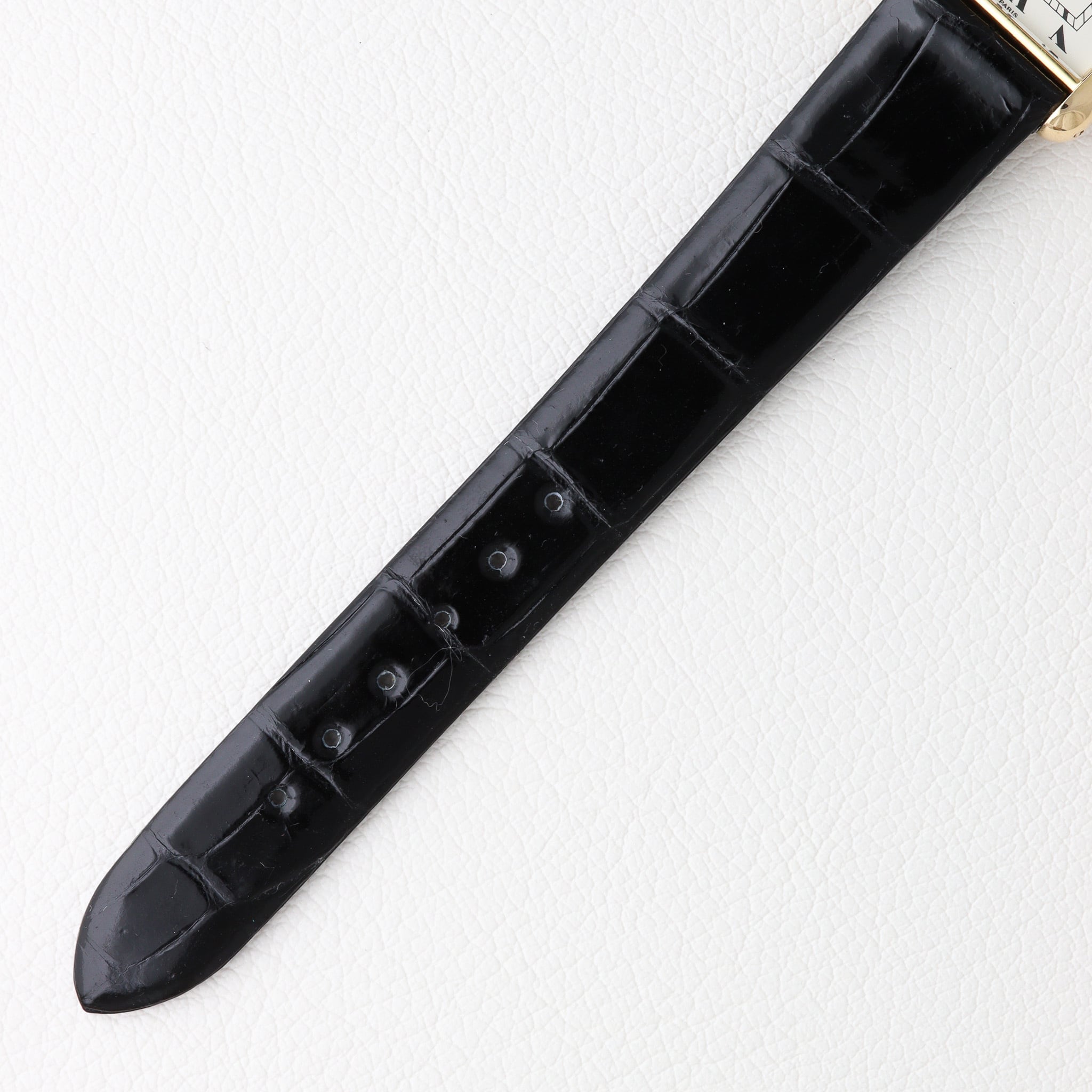 カルティエ タンクルイ 初期 LM PARIS文字盤 手巻き ref.78086 ノークラック 金針