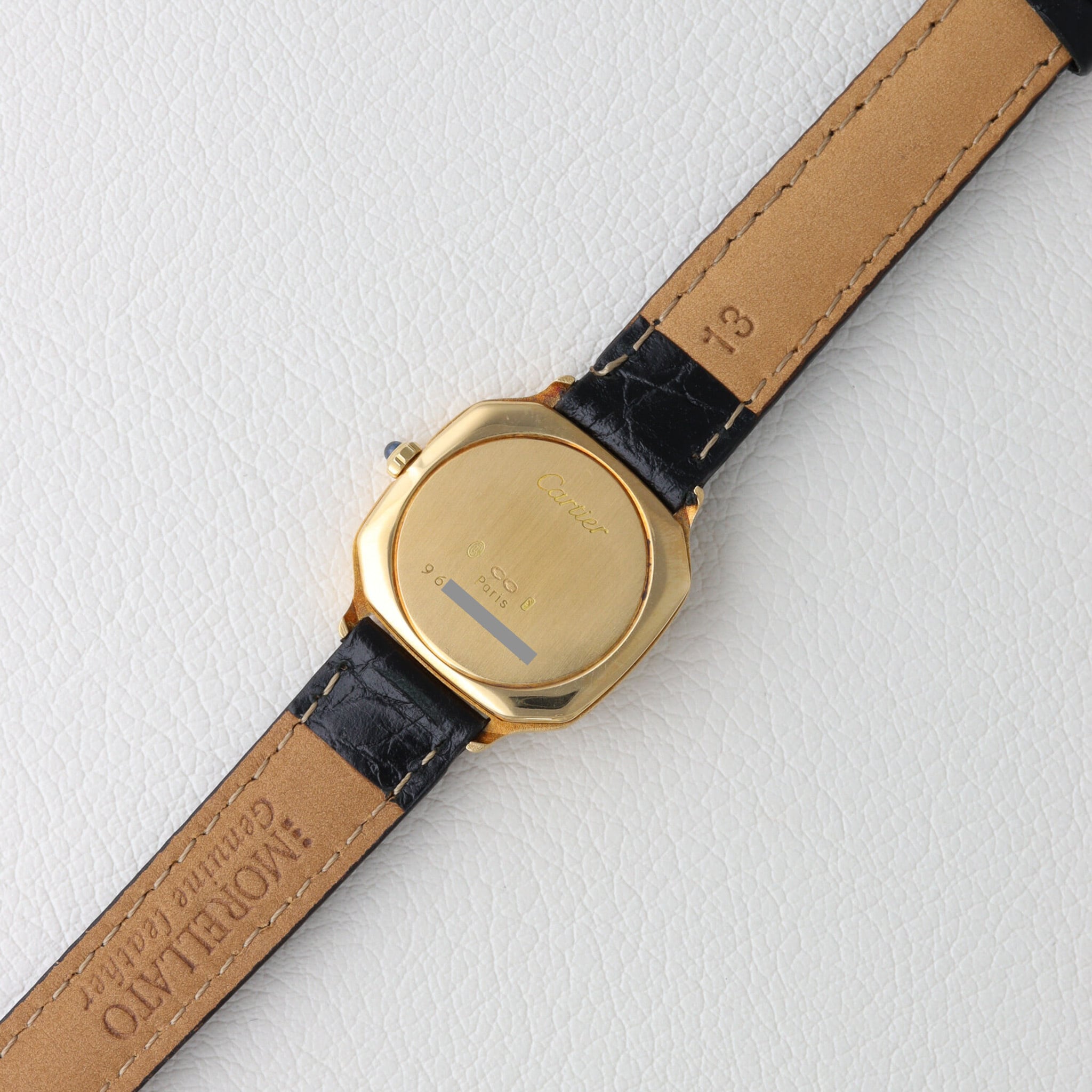 カルティエ サントス トリアノンSM PARIS文字盤 エクストラフラット Cal.21