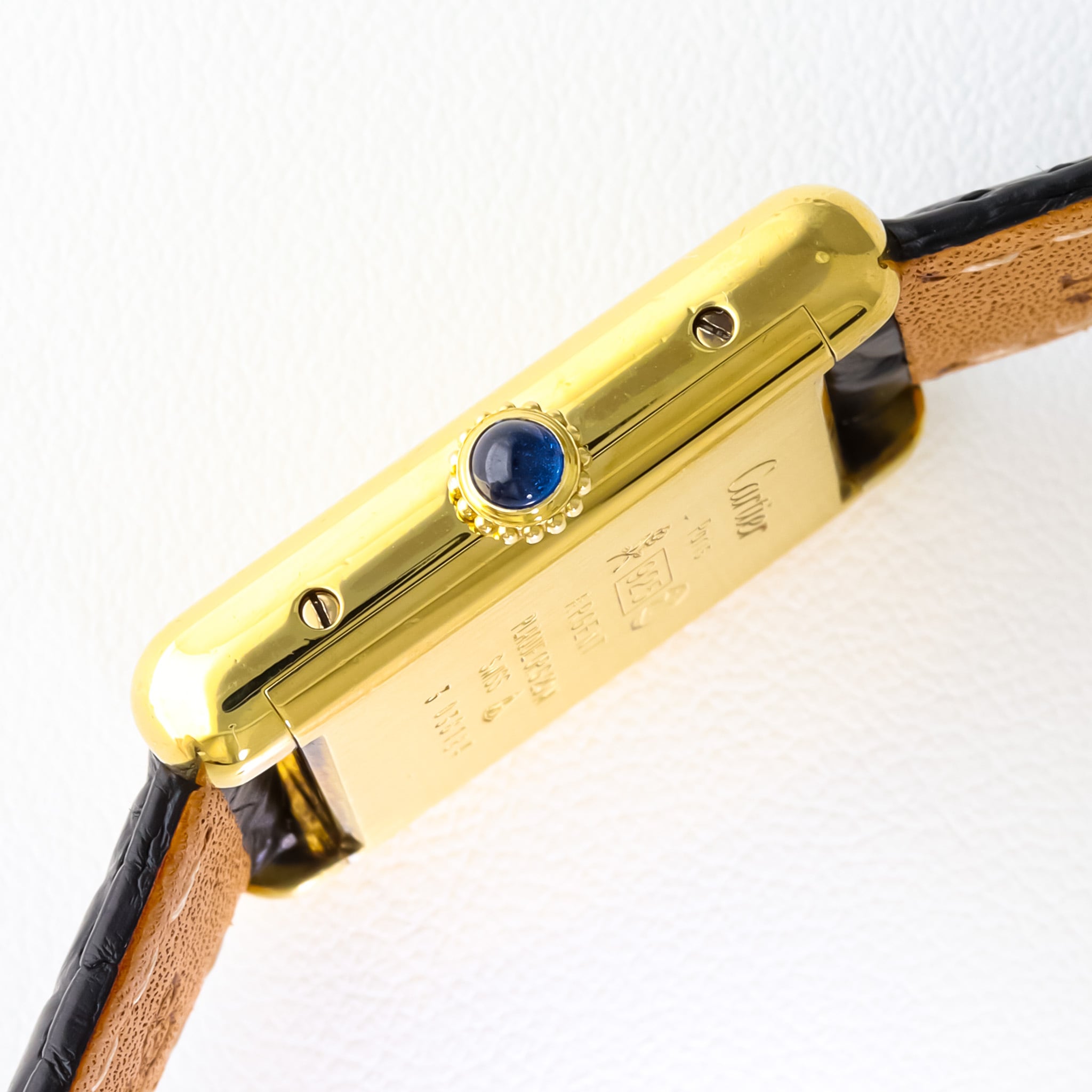 カルティエ マストタンク SM アイボリー ロゴ 手巻き