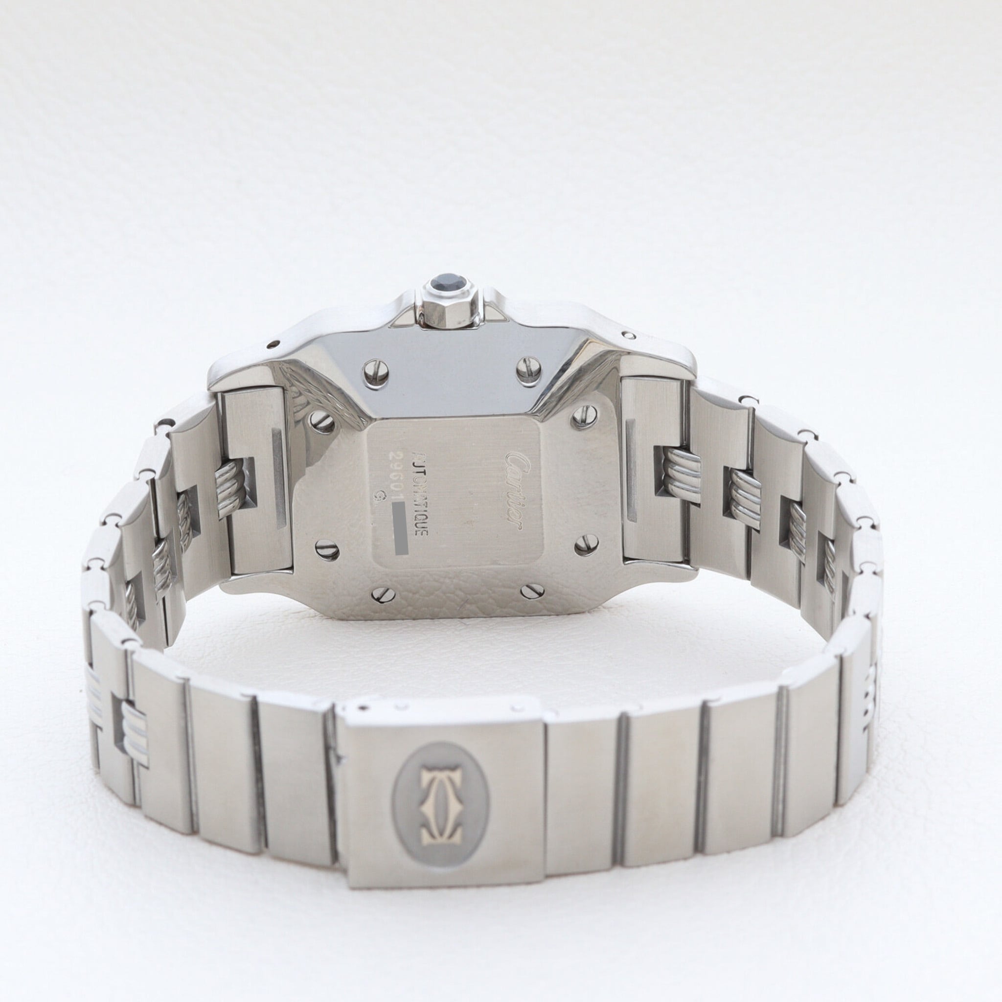 カルティエ サントスガルべLM ref.2960 ゴドロン SS AT