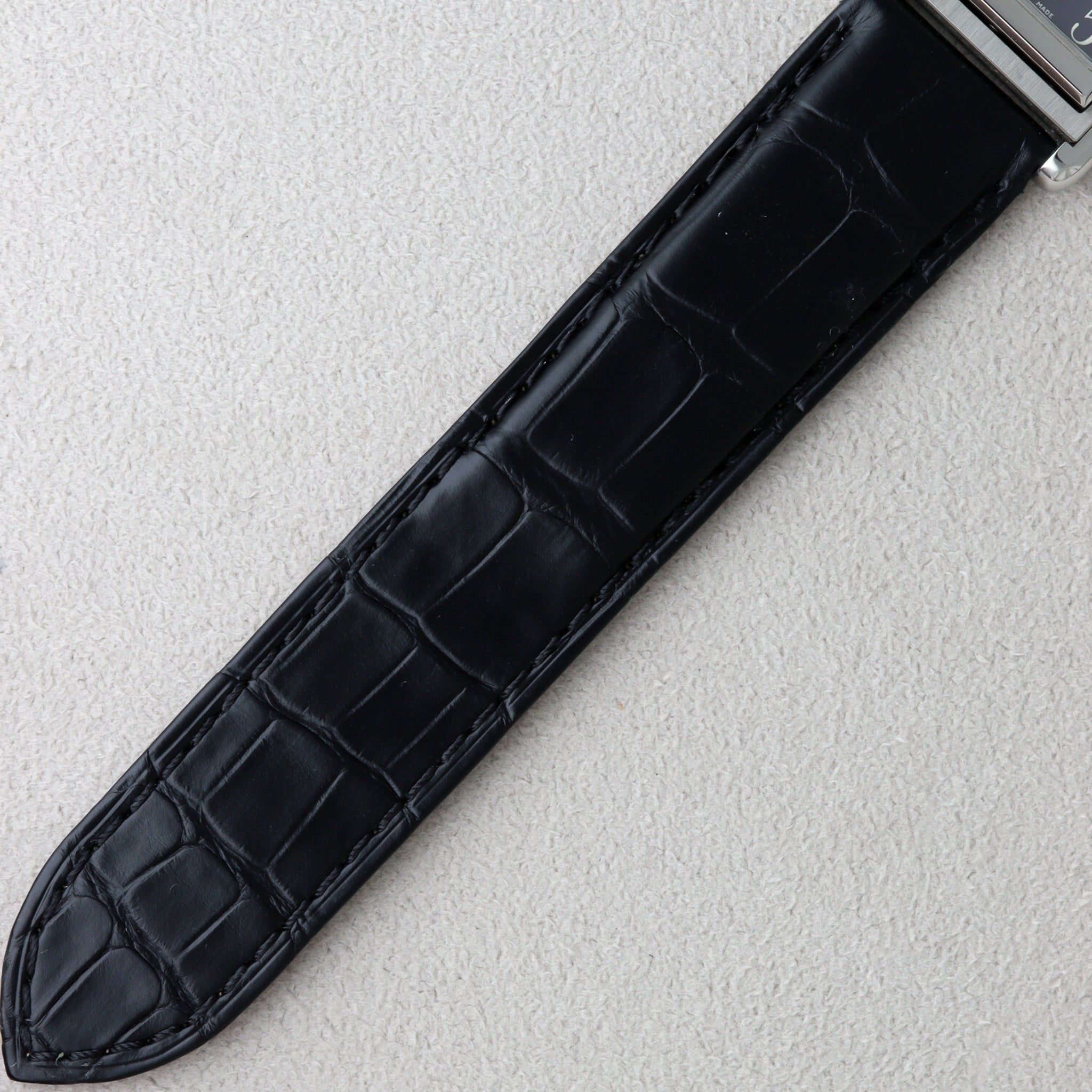 Tank Basculante MM SS blue dial mirrored case