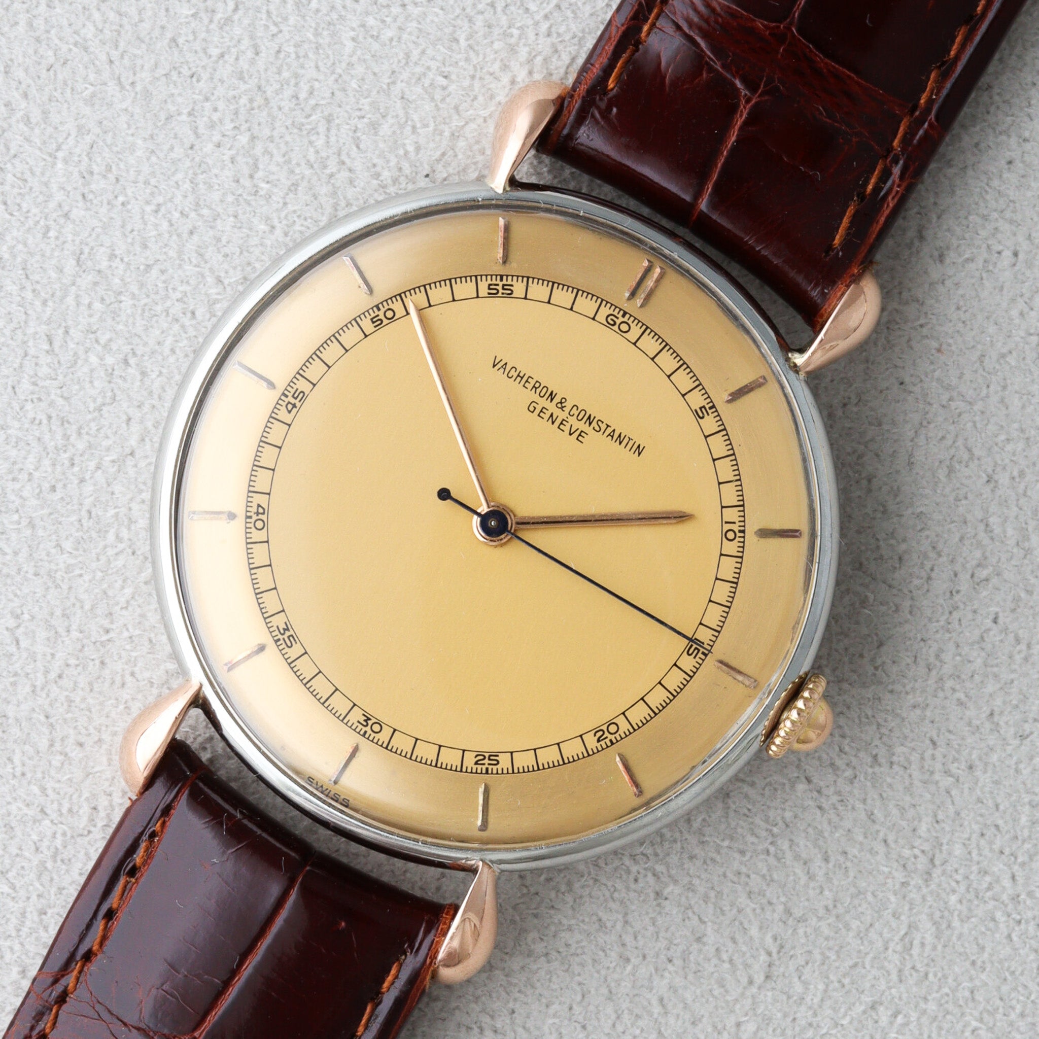ヴァシュロンコンスタンタン パトリモニー 2トーン 手巻き SS×PG 1950年代